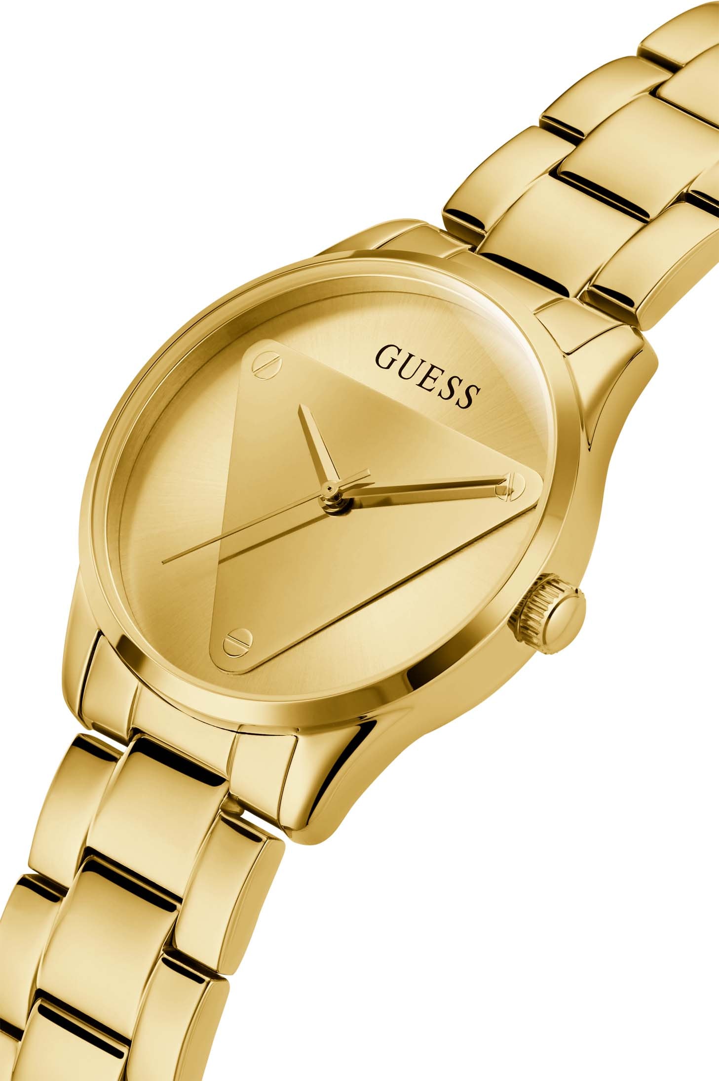 Guess Quarzuhr »EMBLEM«, Armbanduhr, Damenuhr