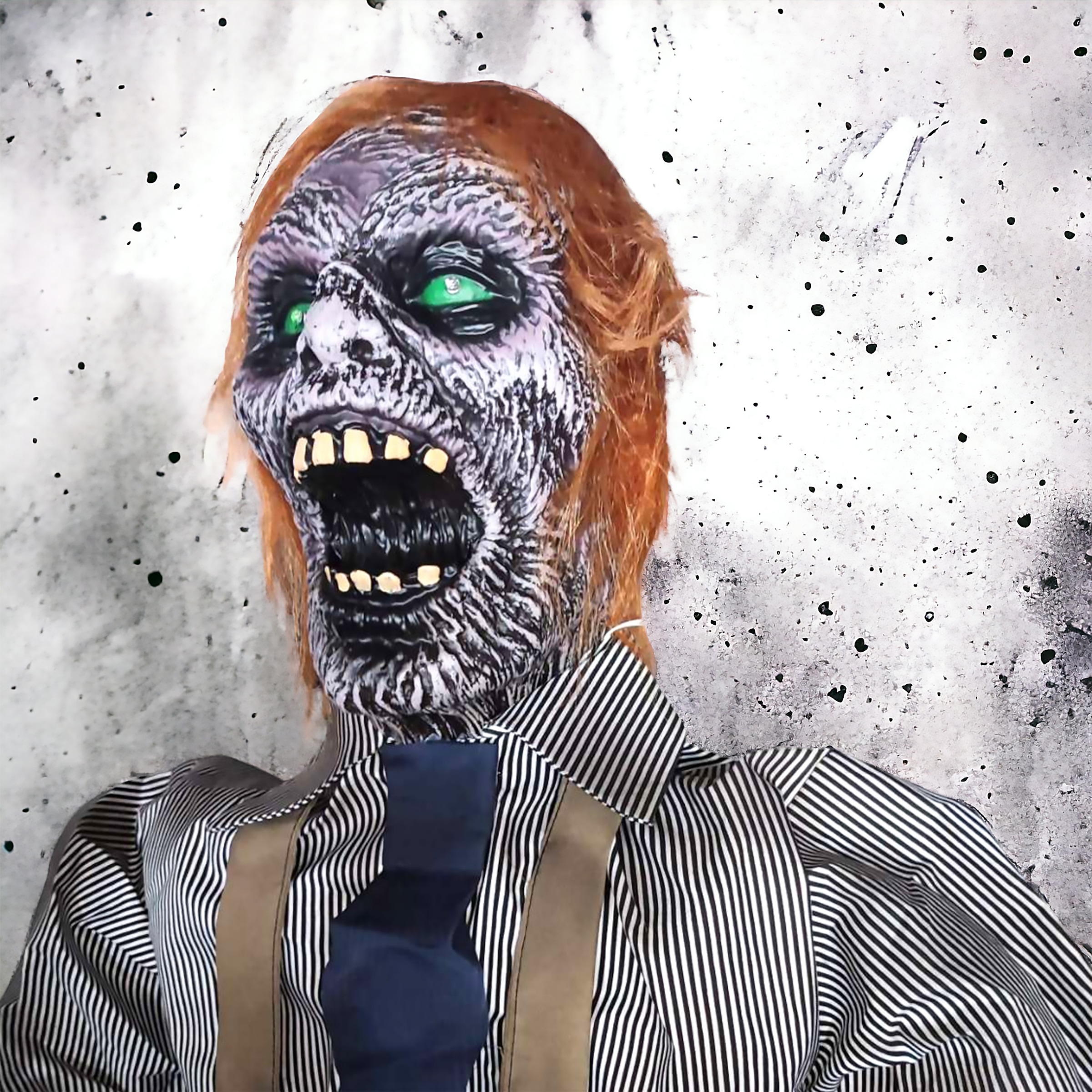 SHX Dekofigur »Animierter Kettensägenmann« Bewegung, Soundeffekt