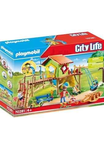 Konstruktions-Spielset »Abenteuerspielplatz (70281), City Life«, (83 St.)