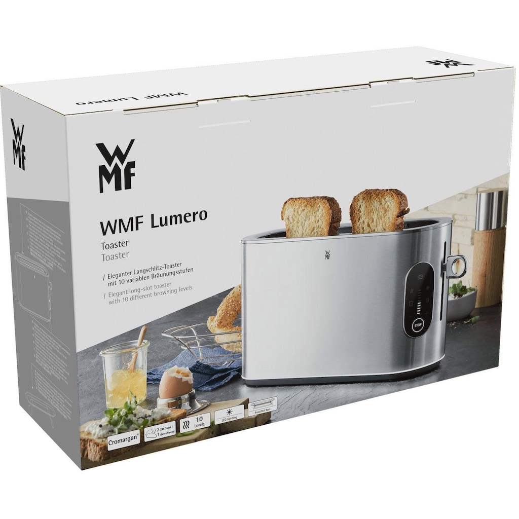 WMF Toaster »Lumero«, 1 langer Schlitz, für 2 Scheiben, 980 W