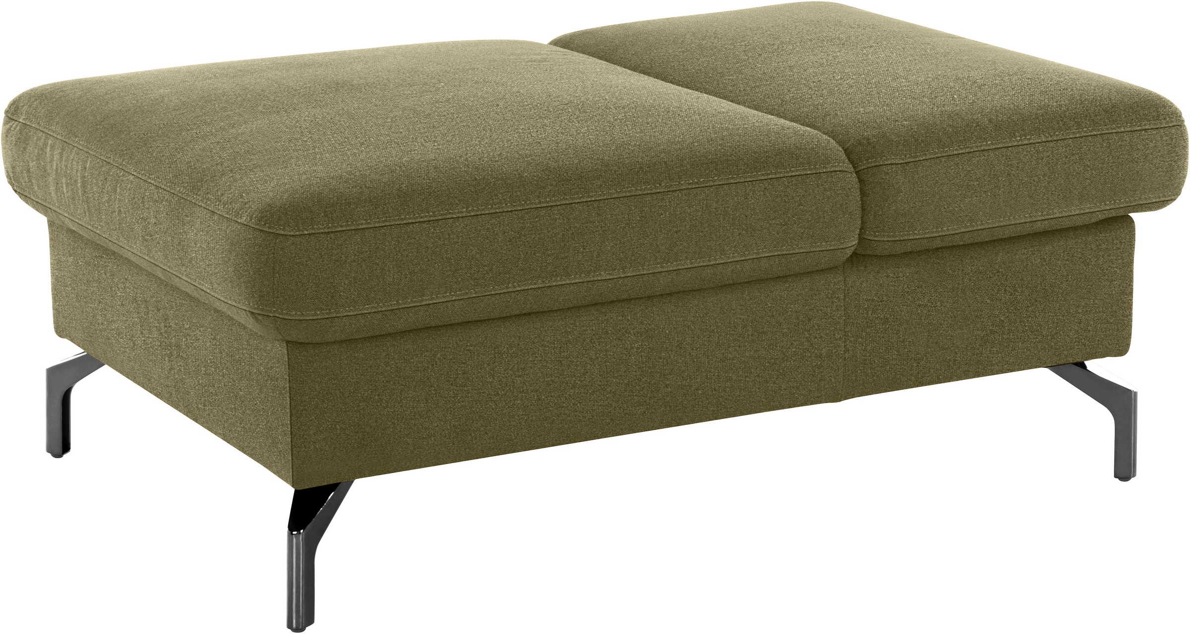 sit&more Hocker »Brisbane« Fußhöhe 12 cm, mit Federkern und Klappfunktion