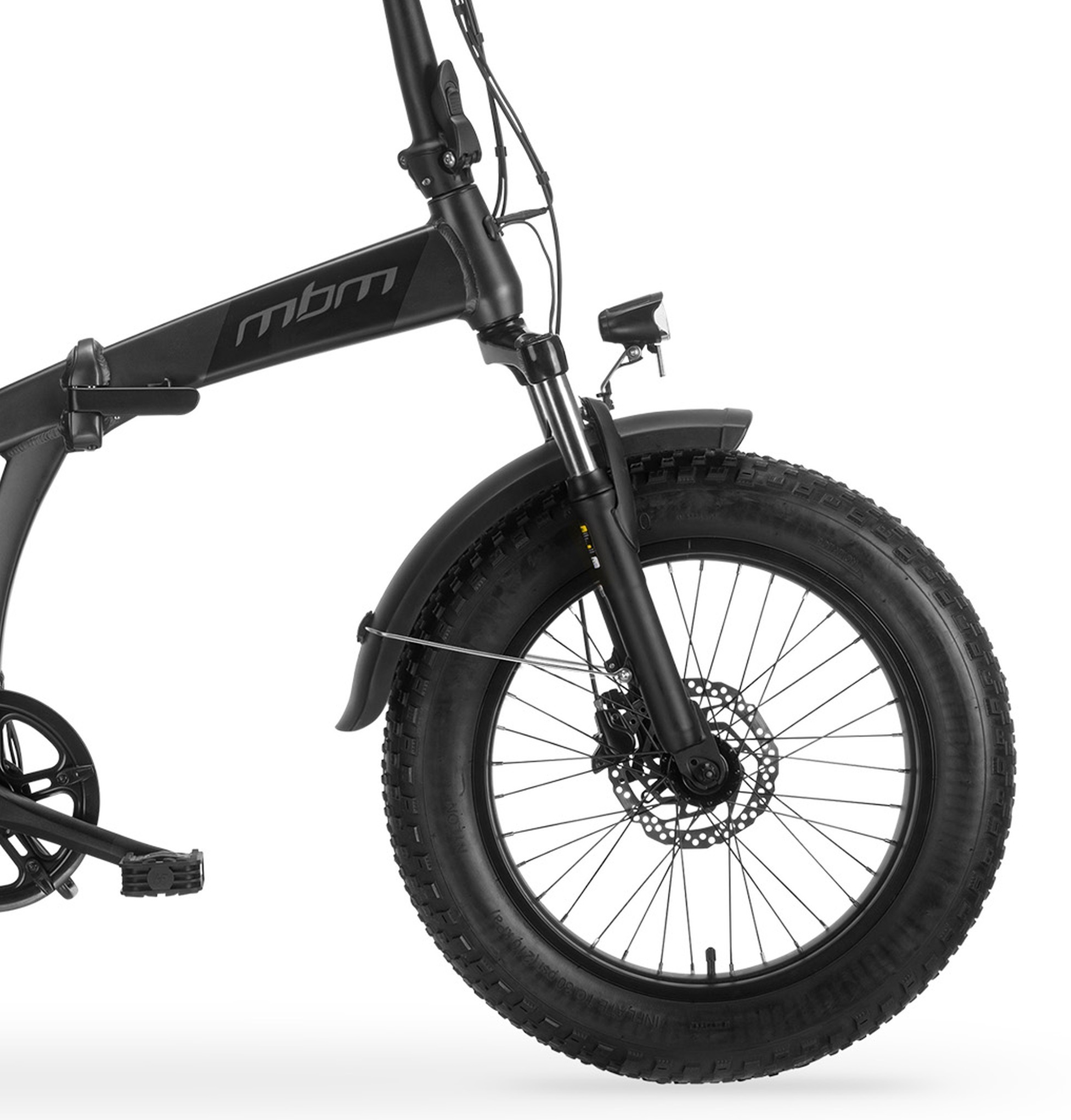 MBM E-Bike »Elektro-Falt-Fahrrad PHRIKE 20 Zoll, schwarz«