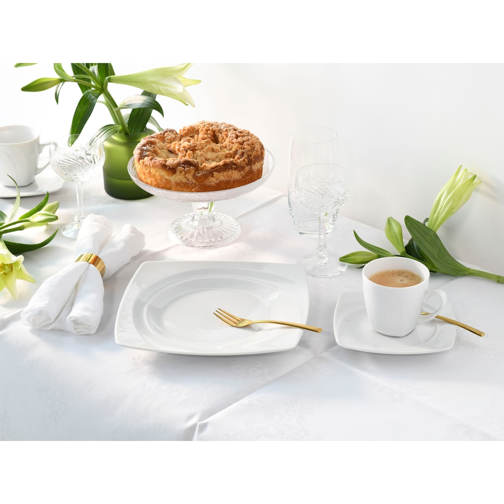 CreaTable Kaffeeservice »Geschirr-Set Celebration«, (Set, 18 tlg., Kaffeegeschirr für 6 Personen)