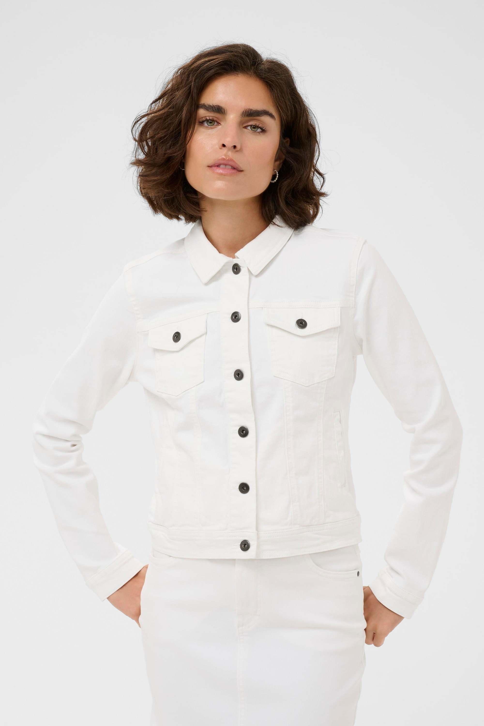 KAFFE Jeansjacke »Damen Jeansjacke KAZELINA«