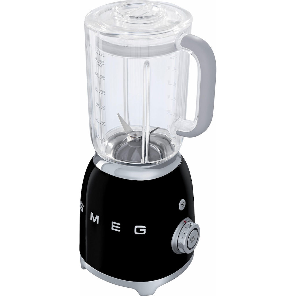 Smeg Standmixer »BLF01BLEU Schwarz«, 800 W