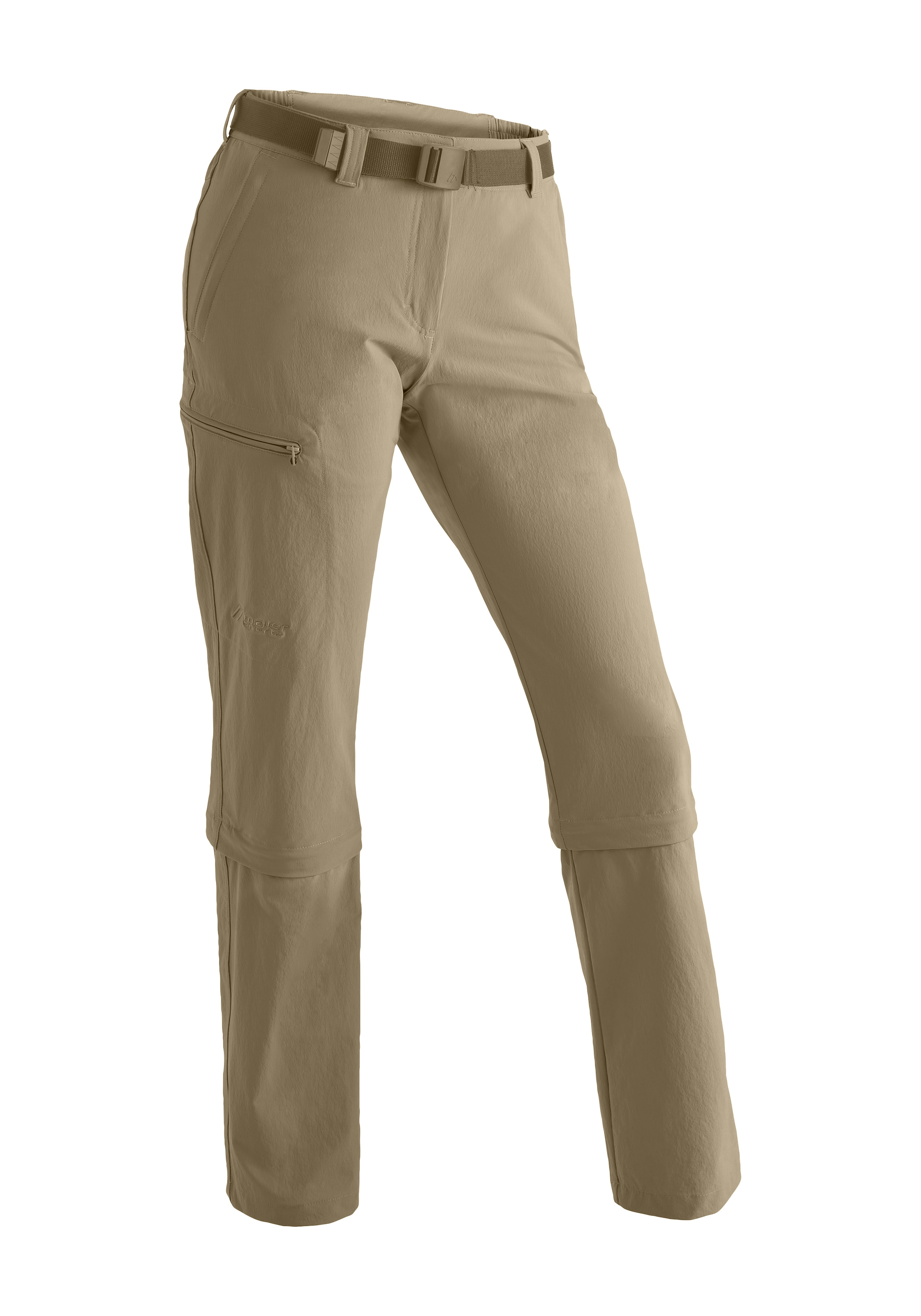 Maier Sports Outdoorhose „Arolla“ Damen Zip-Off Wanderhose, atmungsaktive Trekkinghose, Regular Fit
