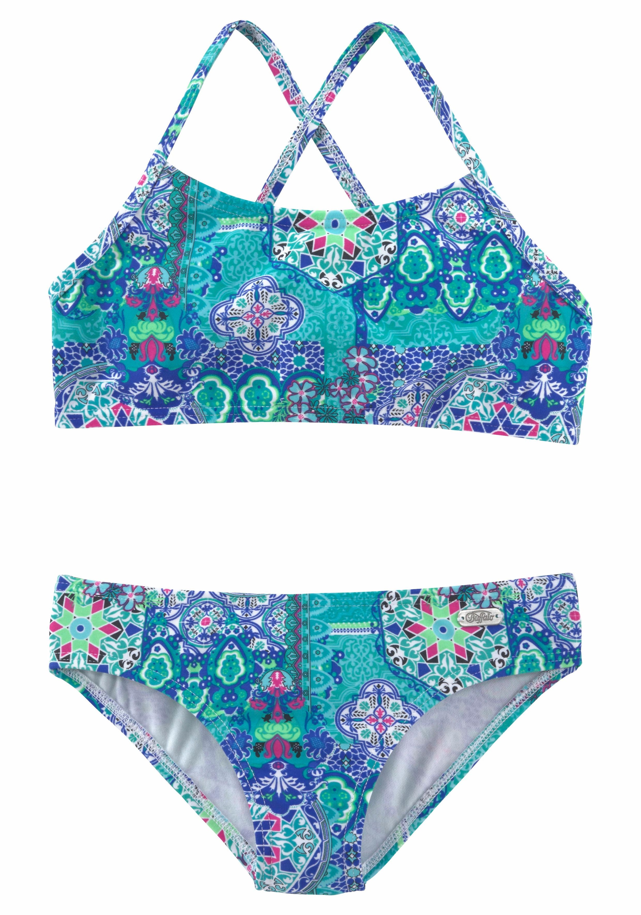 Bustier-Bikini bei Buffalo Kids«, »Shari verspieltem Print mit