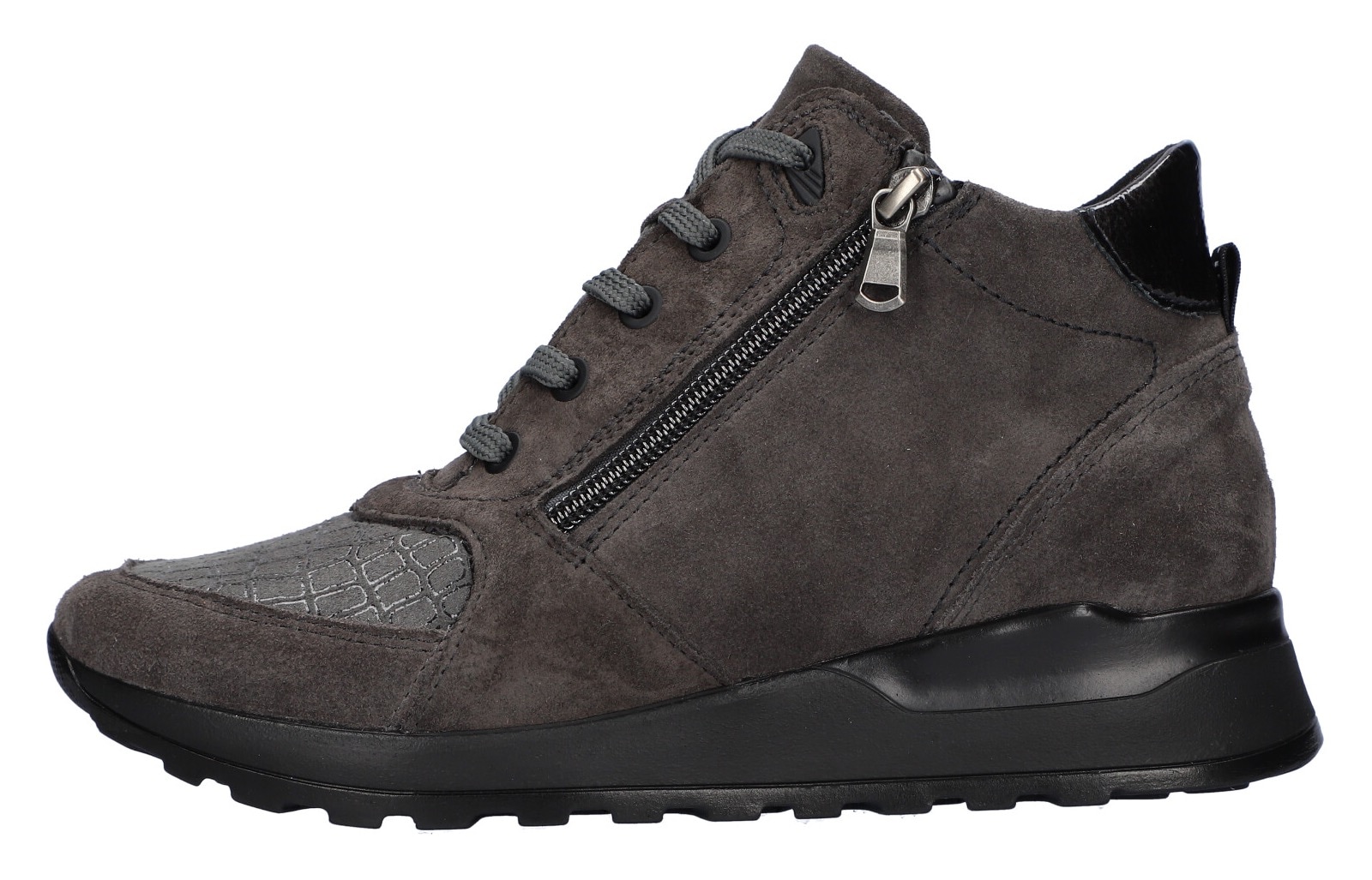 Waldläufer Schnürboots »HIROKO-Soft«, mit seitlichem Reißverschluss, Weite G