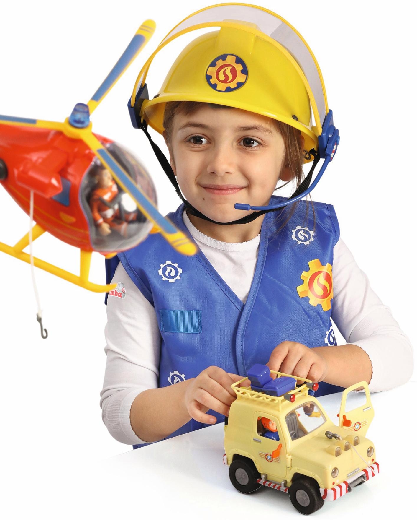 SIMBA Spielzeug-Helm »Feuerwehrmann Sam«