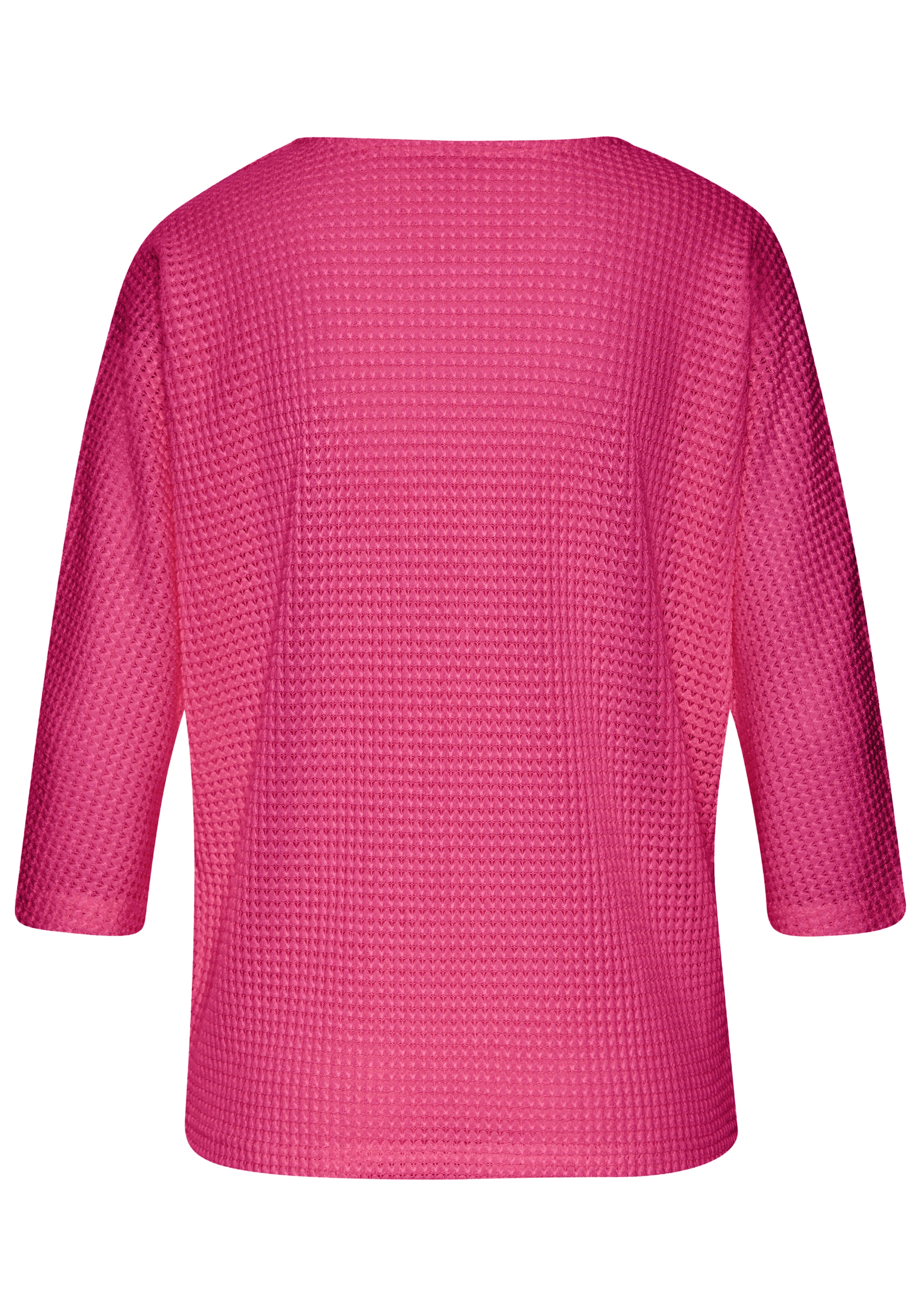 Vivance 3/4-Arm-Shirt »aus bügelfreiem Waffelstrick« aus bügelfreier Strickqualität