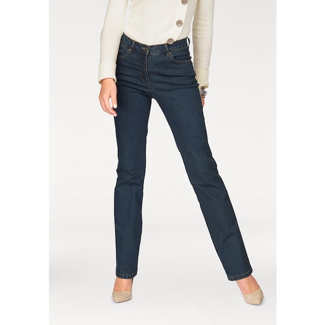 Arizona Gerade Jeans »Annett«, High Waist bei ♕