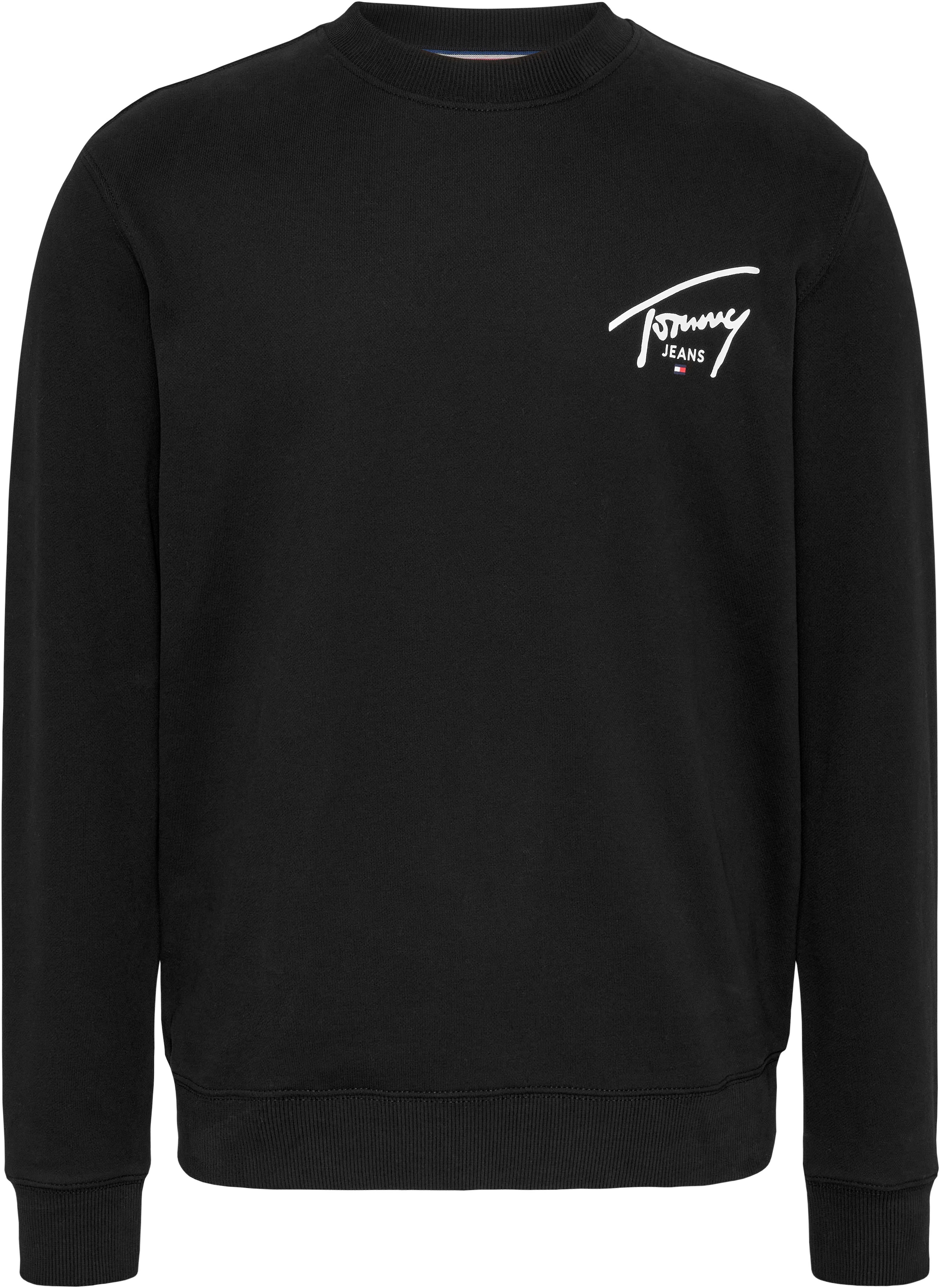 Tommy Jeans Plus Sweater »TJM REG ENTRY GRAPHIC CREW EXT«, Große Größen mit Logoschriftzug