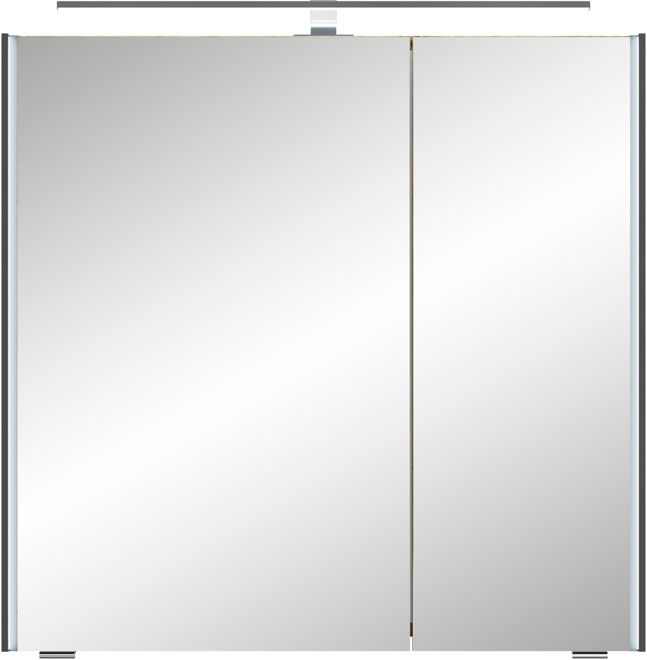 Saphir Spiegelschrank »Serie 7045 Badezimmer-Spiegelschrank inkl. LED-Beleuchtung, 2 Türen«, Badschrank 73,2 cm breit, inkl. LEDplus Schalter und Türdämpfer