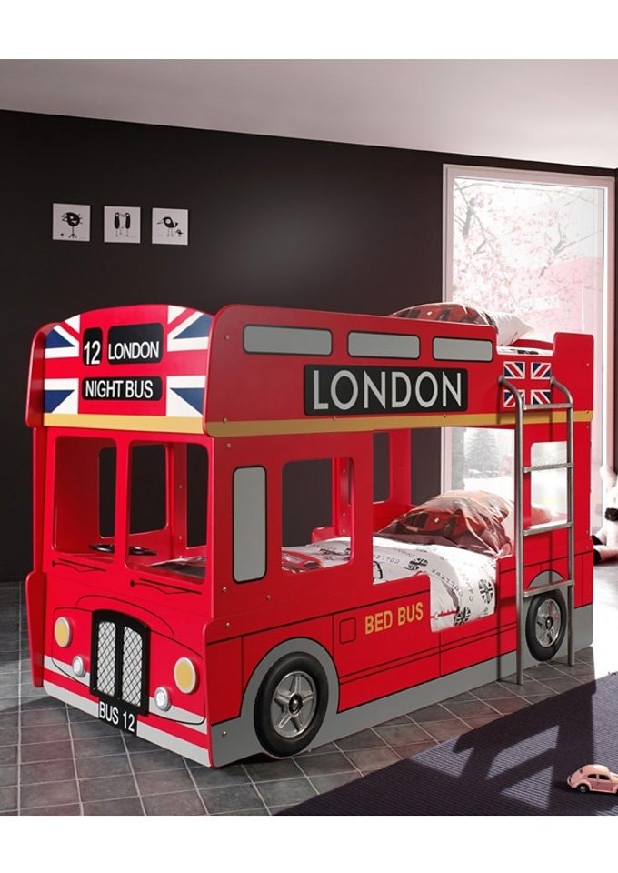 London Bus-Etagenbett in Rot