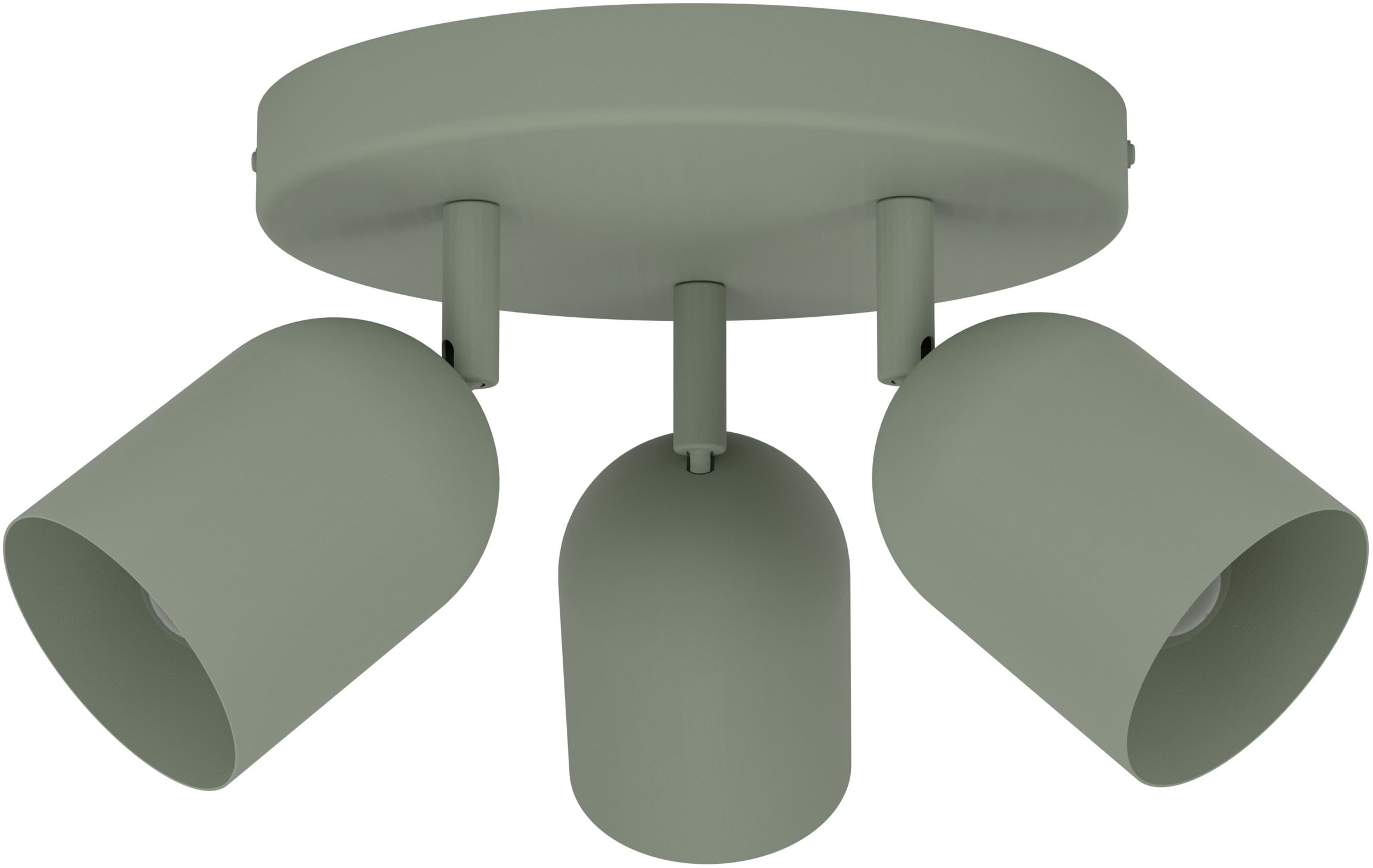 EGLO Deckenspot »TILSTON Spotlampe - Stahl - E14 - 3X40W - IP20« E14 1 Stk. Deckenlampe, Deckenstrahler, Strahler, H21 x Ø25 cm