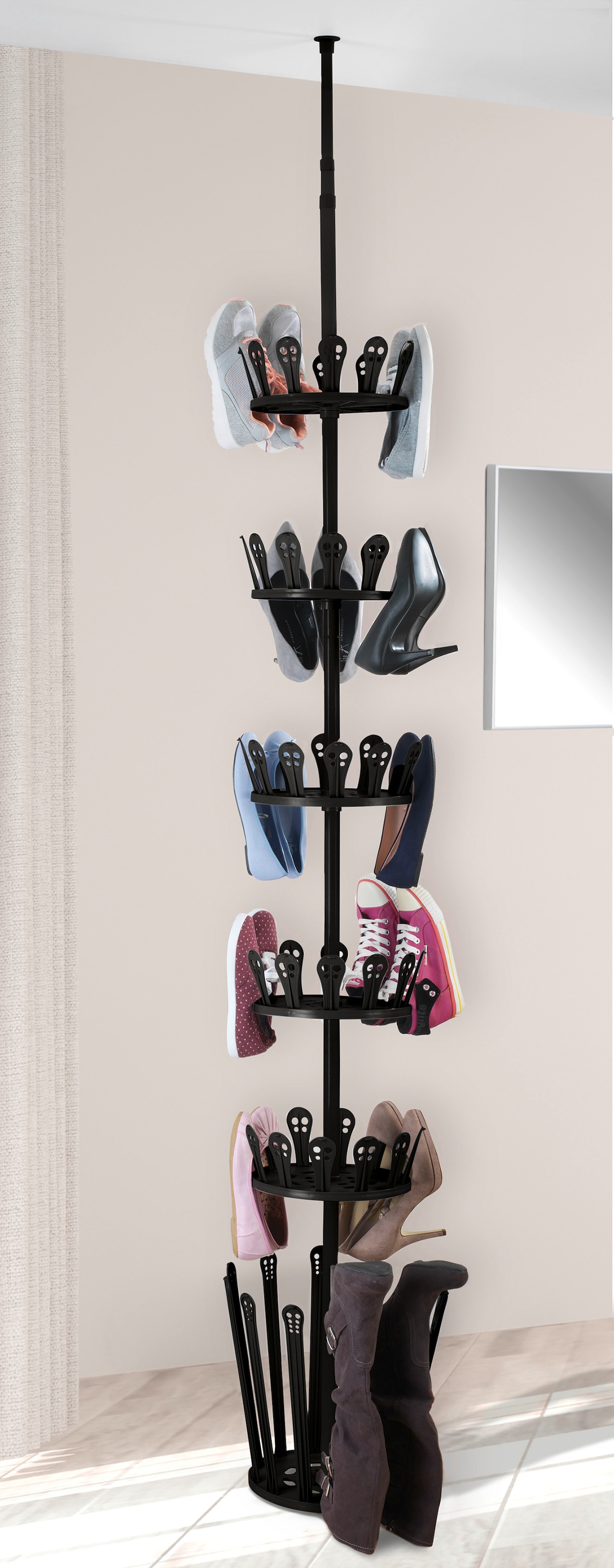 WENKO Schuhregal »Achilles«, für 30 Paar Schuhe und 6 Paar Stiefel online  kaufen | mit 3 Jahren XXL Garantie