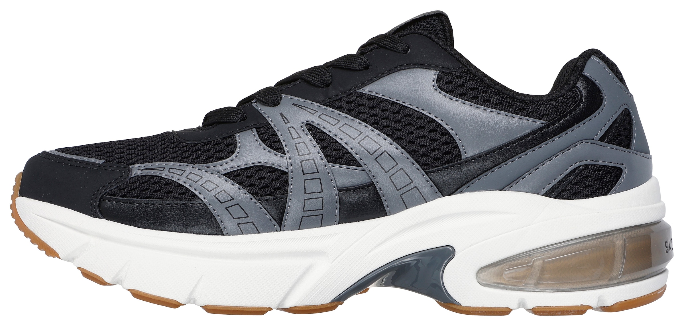 Skechers Sneaker »SHADOW«, Chunky Sneaker, Schnürschuh mit auffälliger Laufsohle