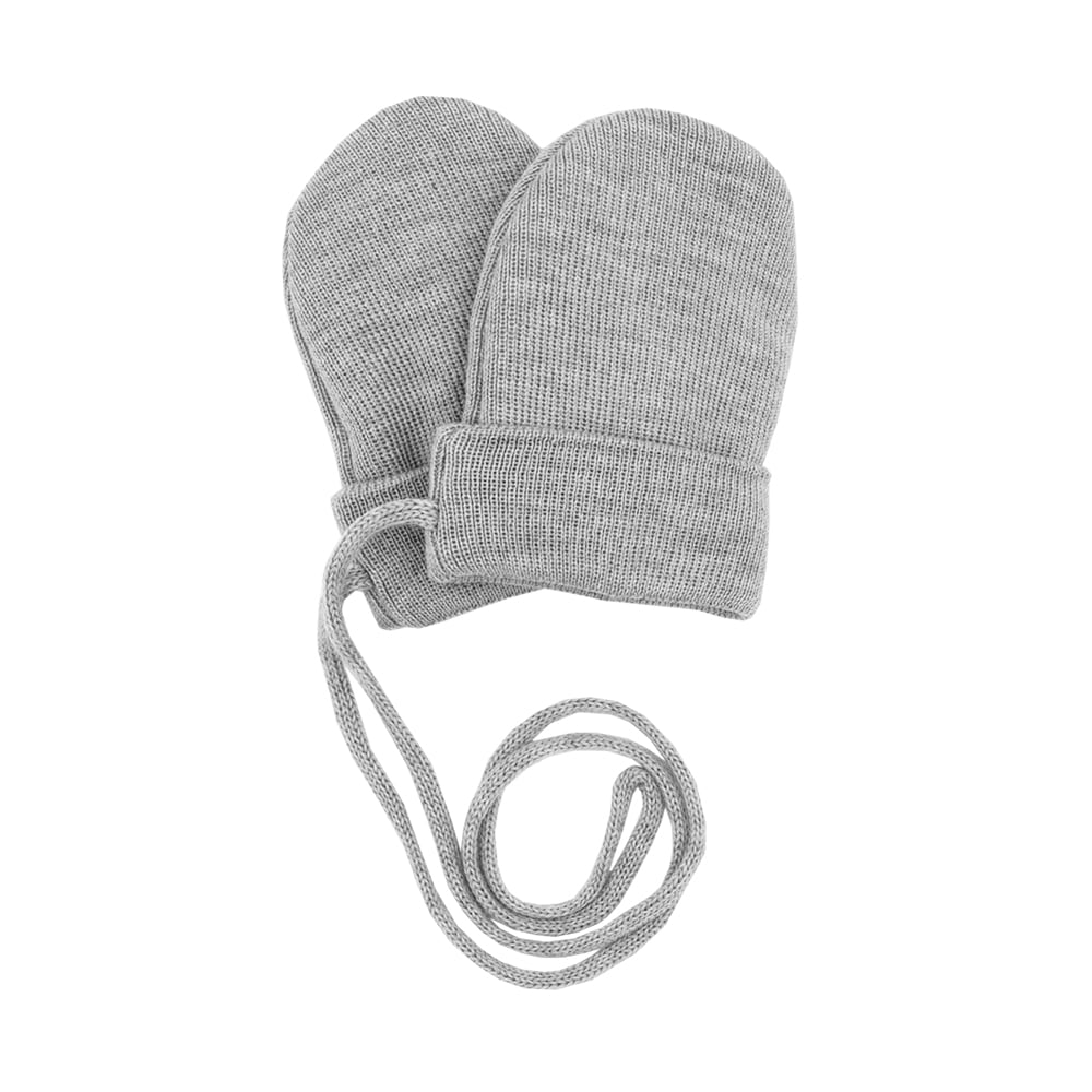 MAXIMO Fäustlinge mit Merinowolle, weich gefüttert, Halteband, basic, bequem