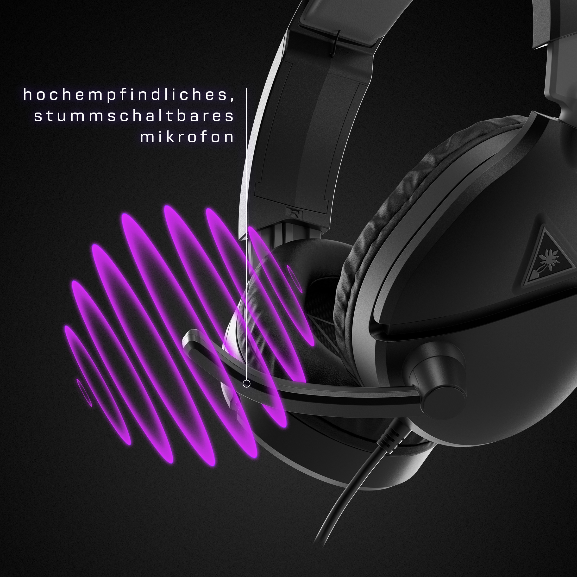 Turtle Beach Gaming-Headset »Recon 70 PC«, Stummschaltung