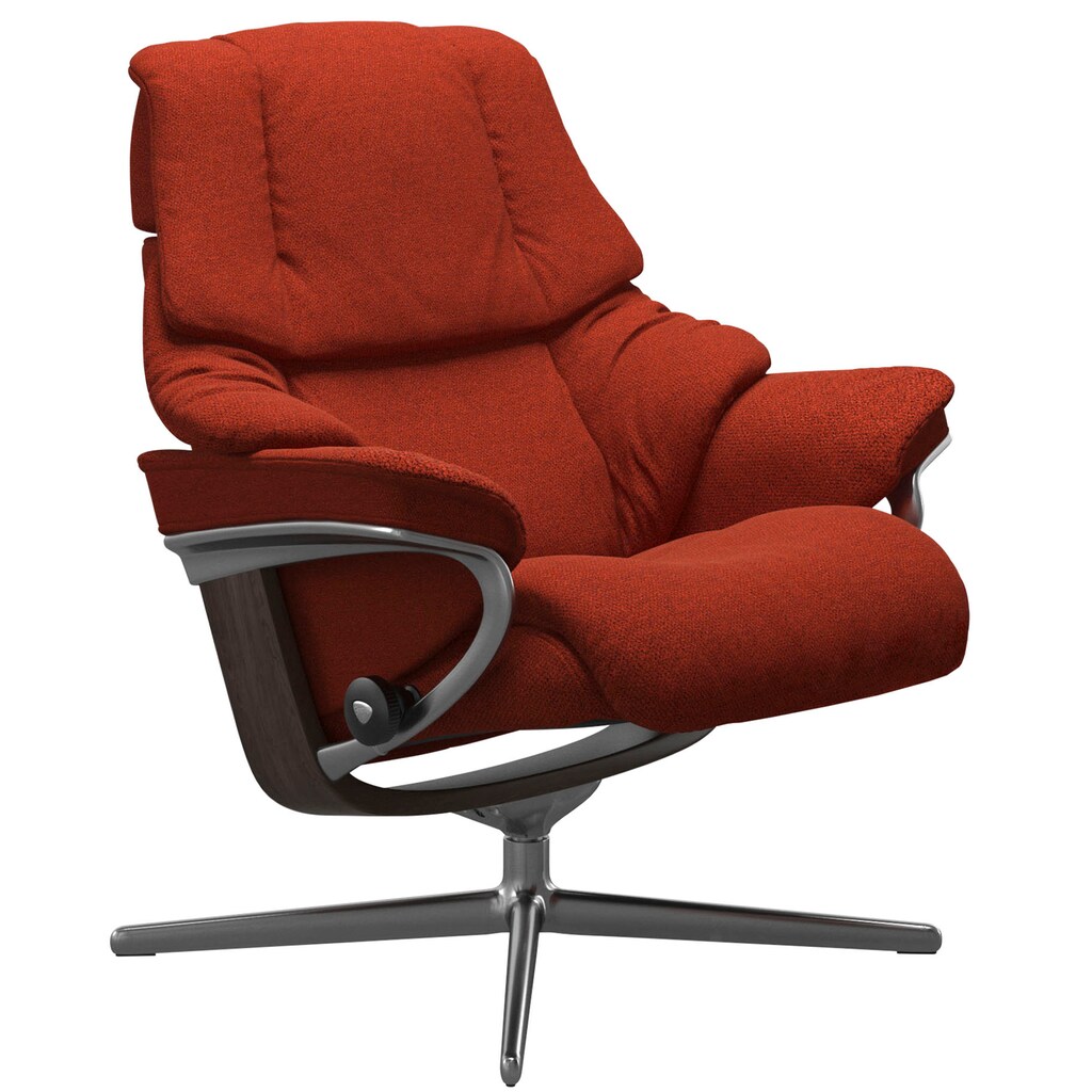 Stressless® Relaxsessel »Reno«, mit Cross Base, Größe S, M & L, Holzakzent Wenge