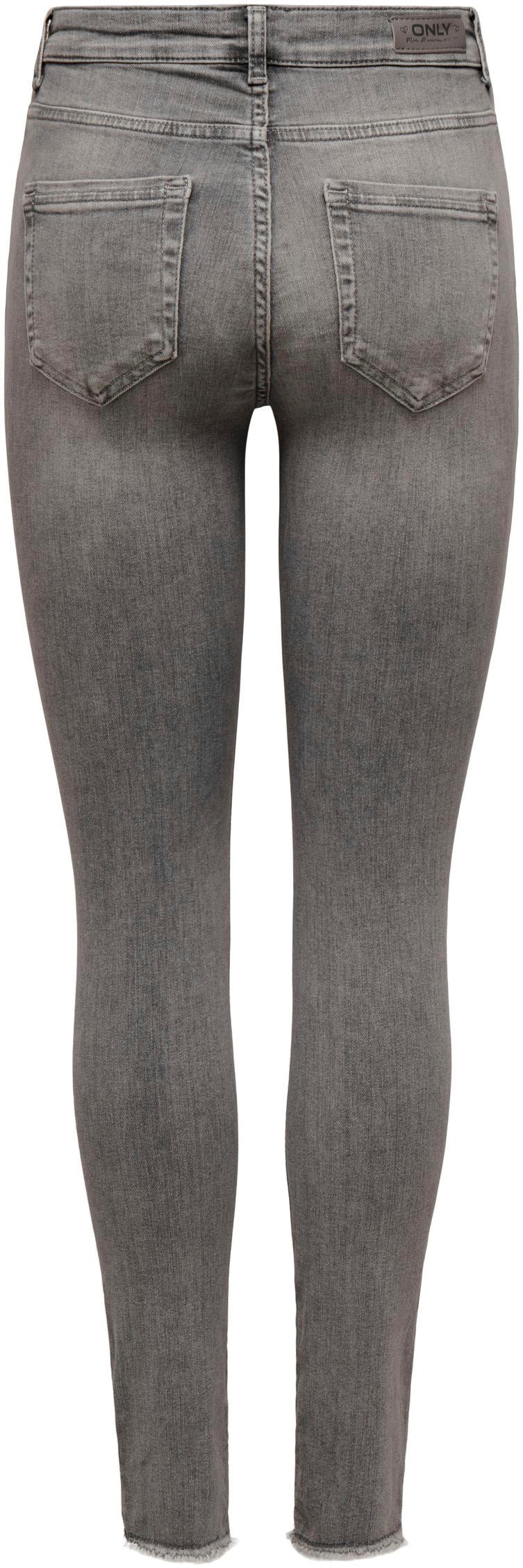 ONLY Skinny-fit-Jeans »ONLBLUSH MID SK AK RW DST DNM REA724NOOS«, mit Destroyed Effekt