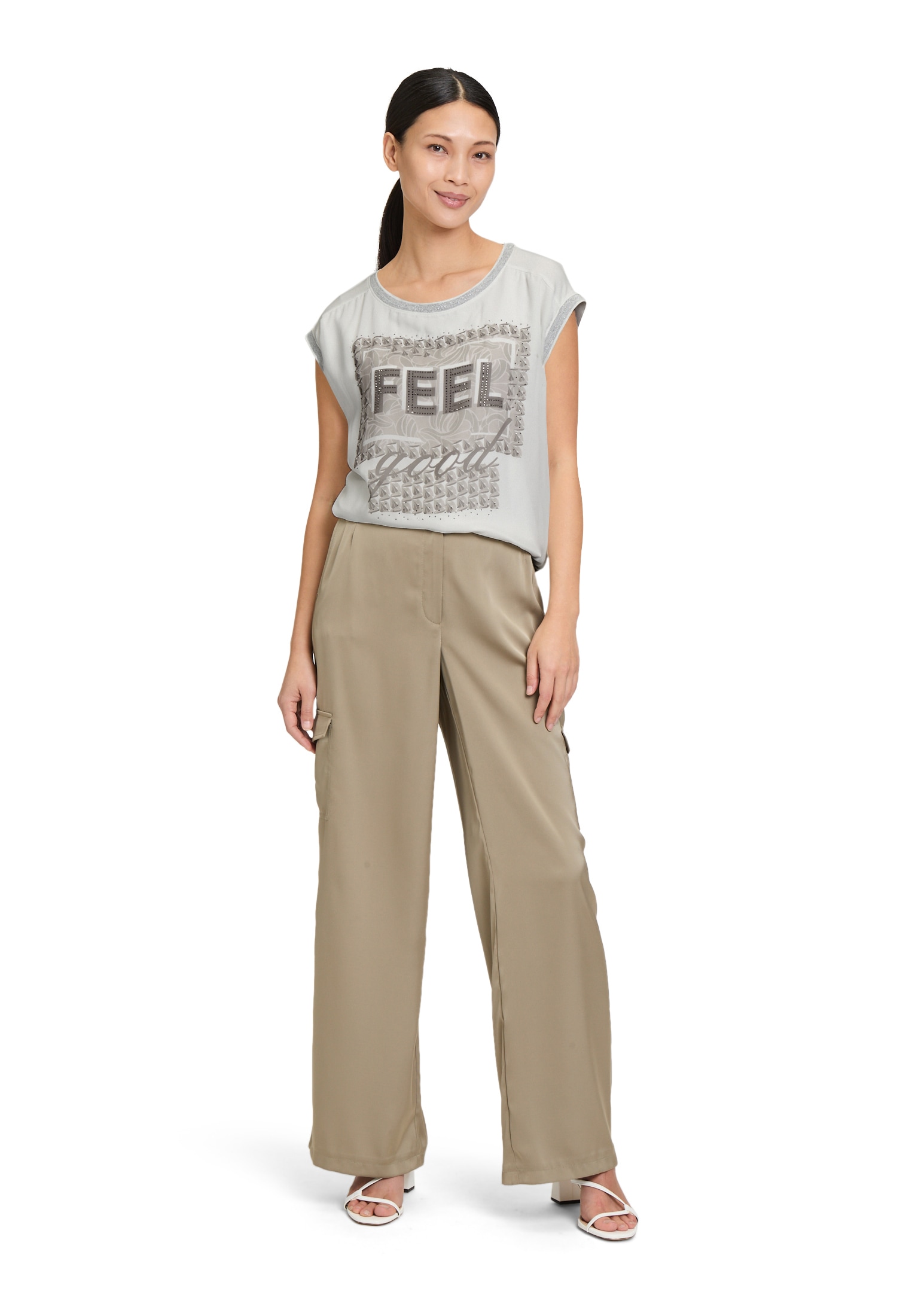 Betty Barclay Kurzarmshirt »Blusenshirt mit Aufdruck«