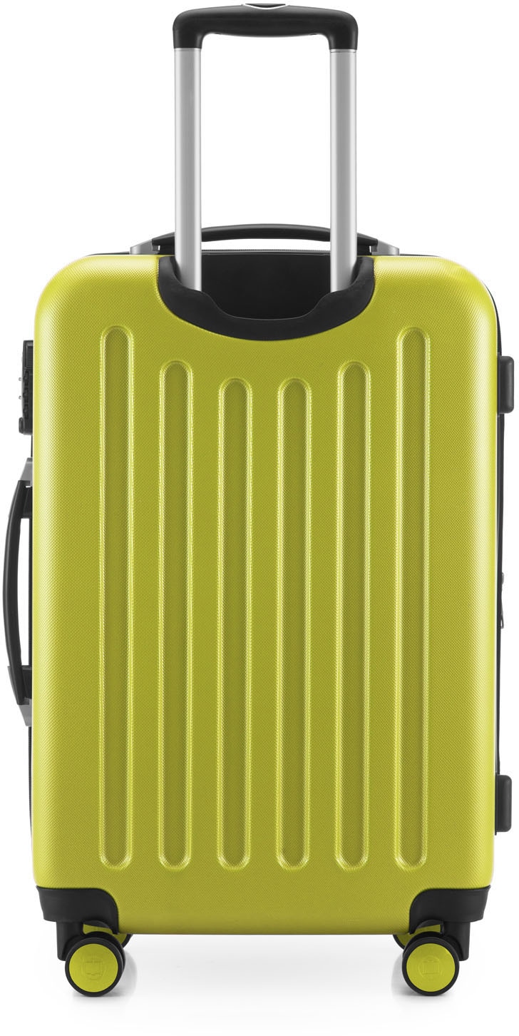 Hauptstadtkoffer Hartschalen-Trolley »Spree, 65 cm, farn«, 4 Rollen, Hartschalen-Koffer Koffer mittel groß Reisegepäck TSA Schloss