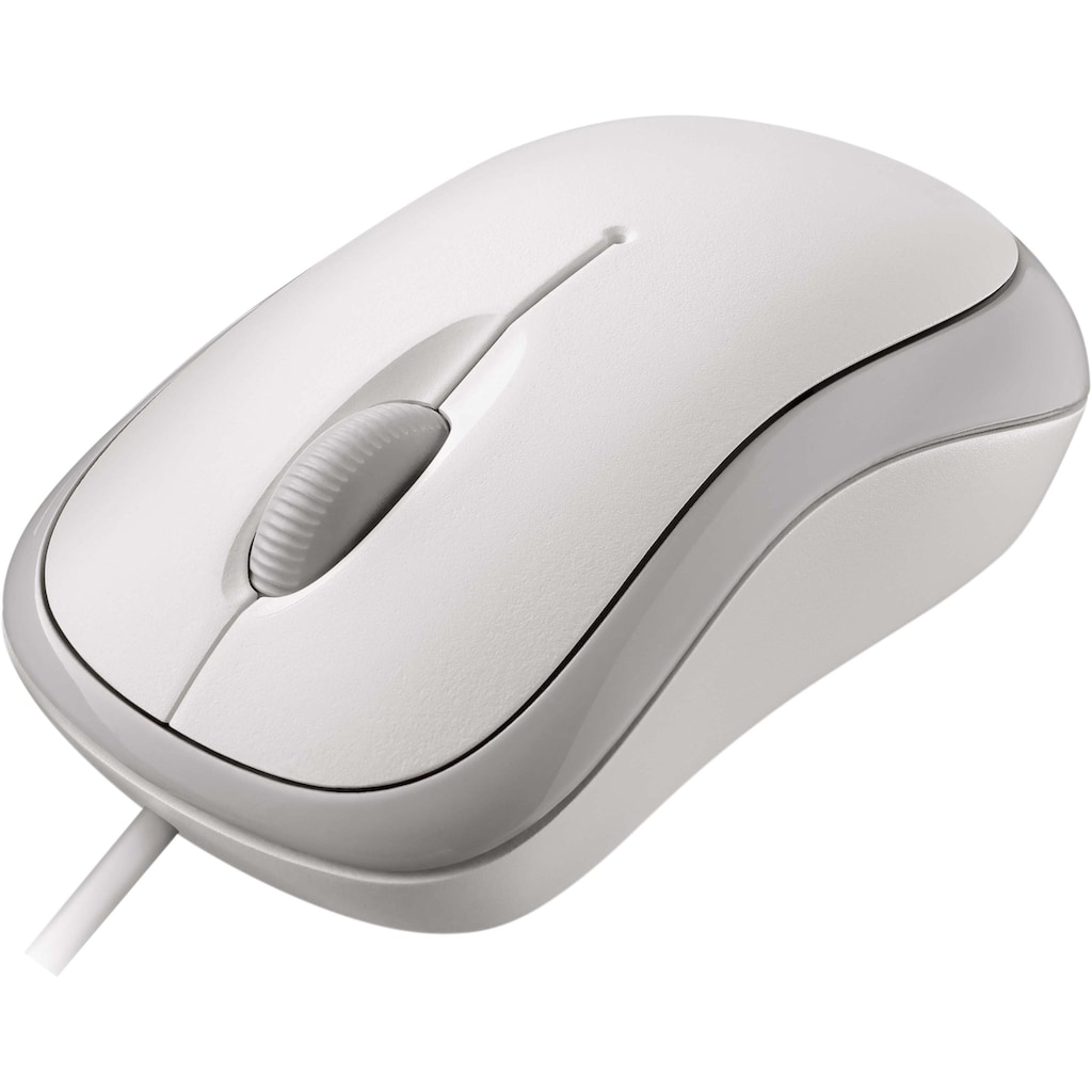 Microsoft ergonomische Maus »Basic Optical«, kabelgebunden