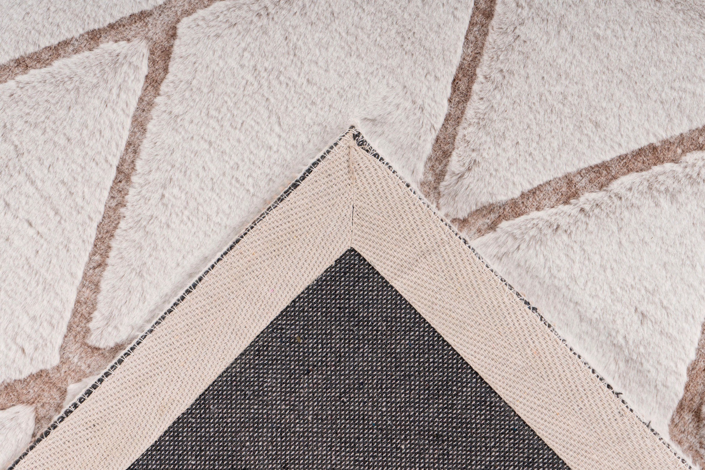 my home Teppich »Tilana« rechteckig 20 mm Höhe retro, Wohnzimmer