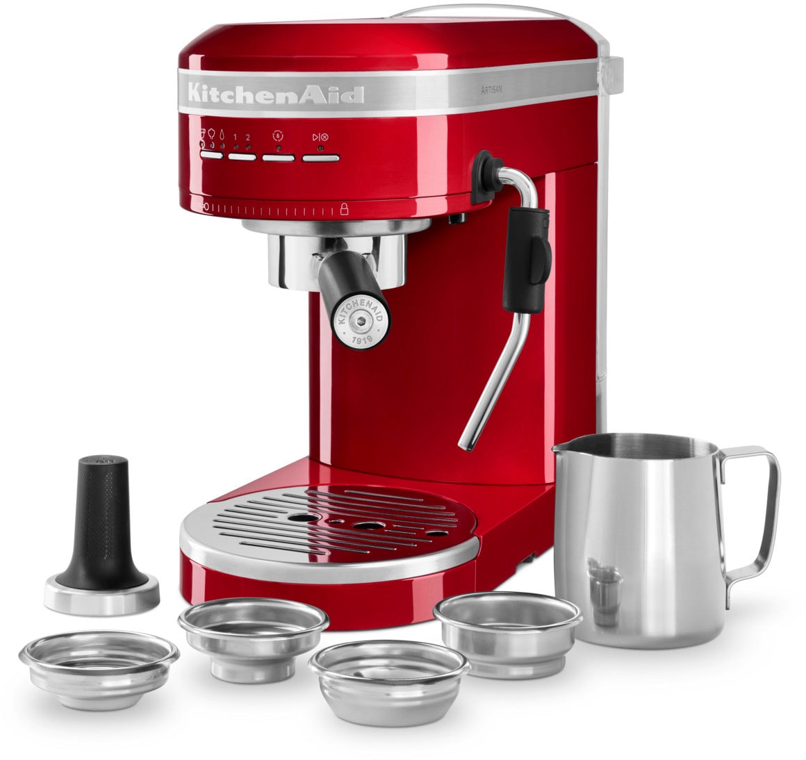 Espressomaschine »5KES6503EER EMPIRE ROT«, Siebträger