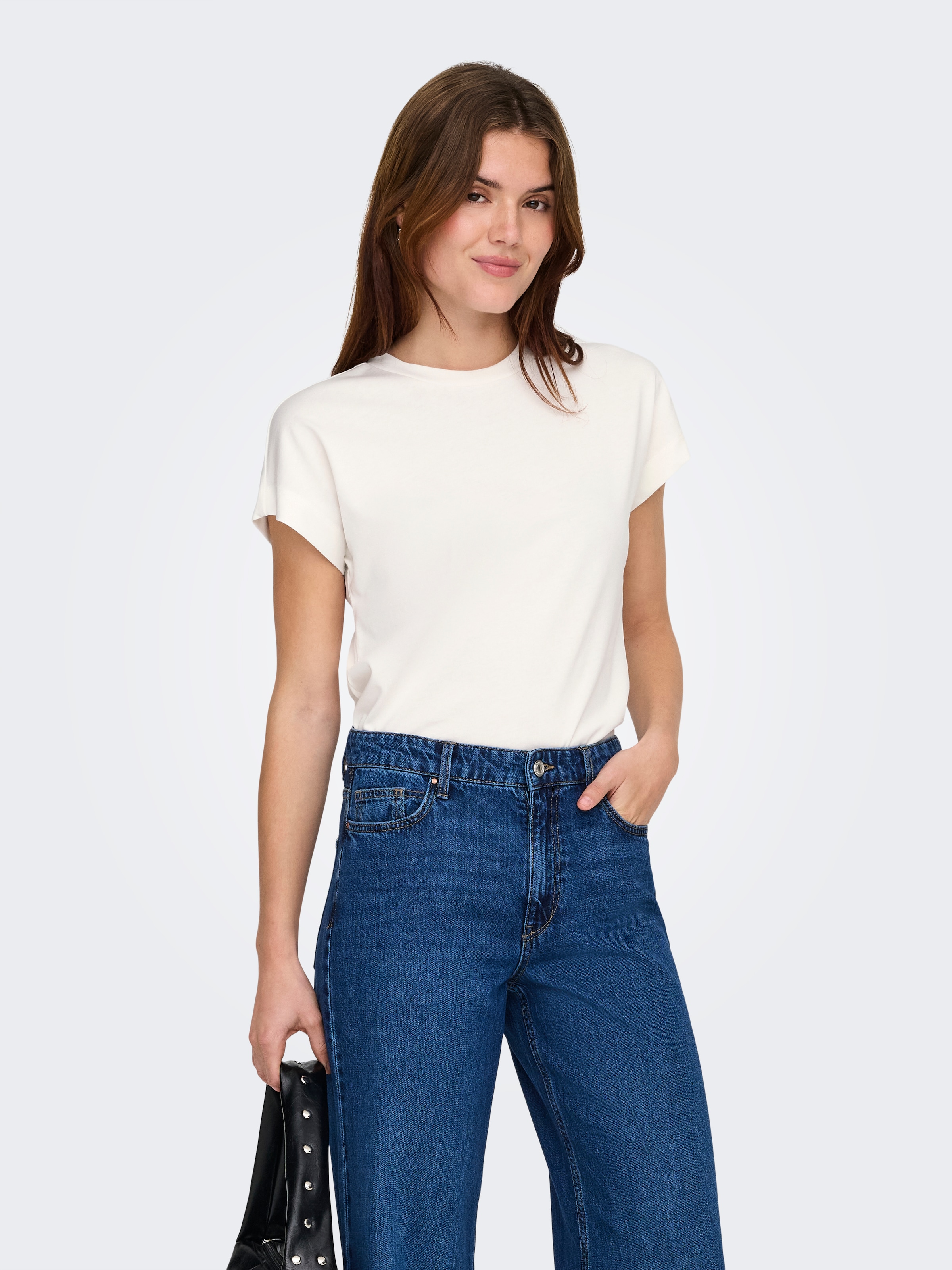 ONLY Kurzarmshirt »ONLERICA S/S TOP JRS NOOS«