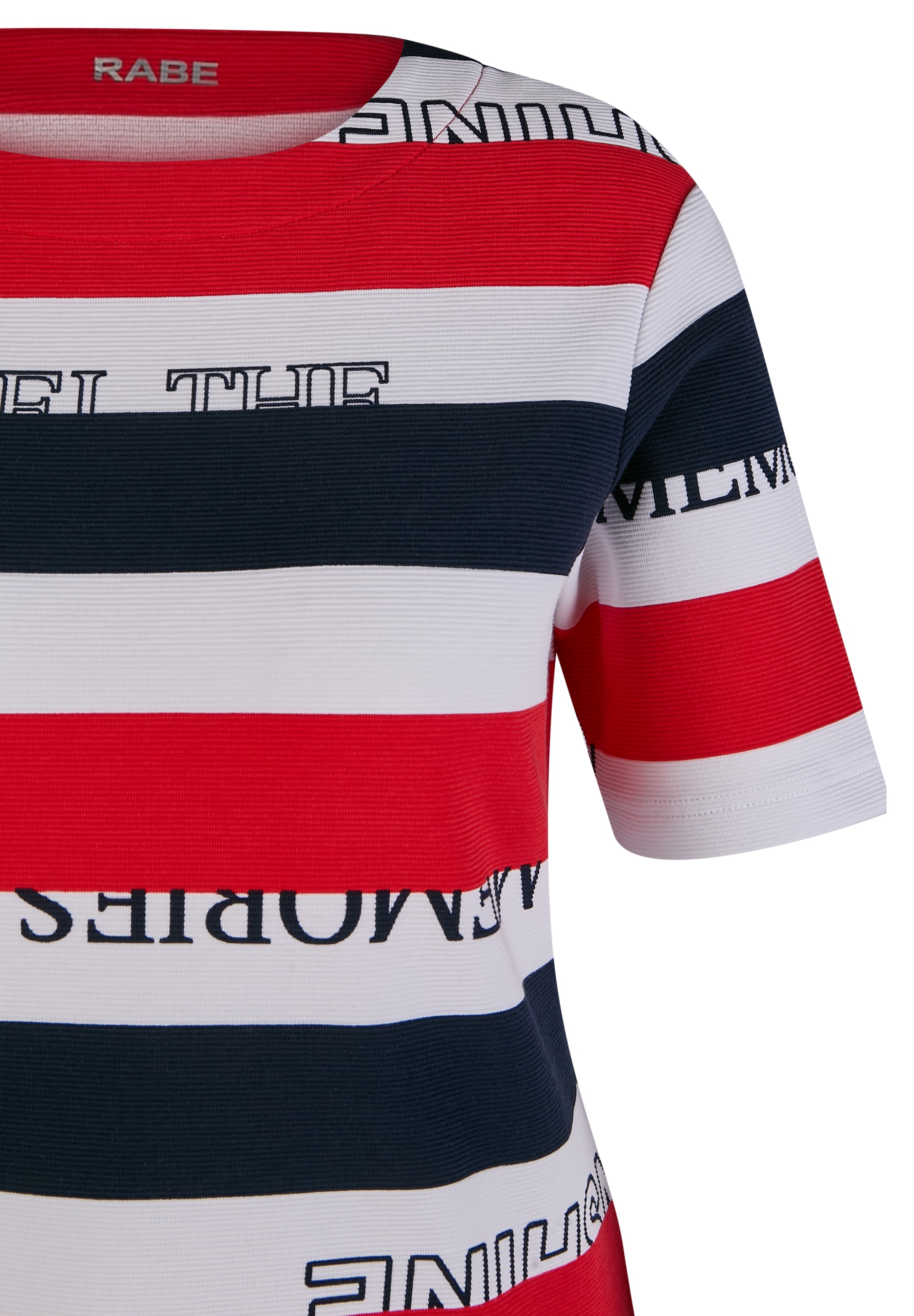 Rabe Rundhalsshirt, im Colorblocking-Design