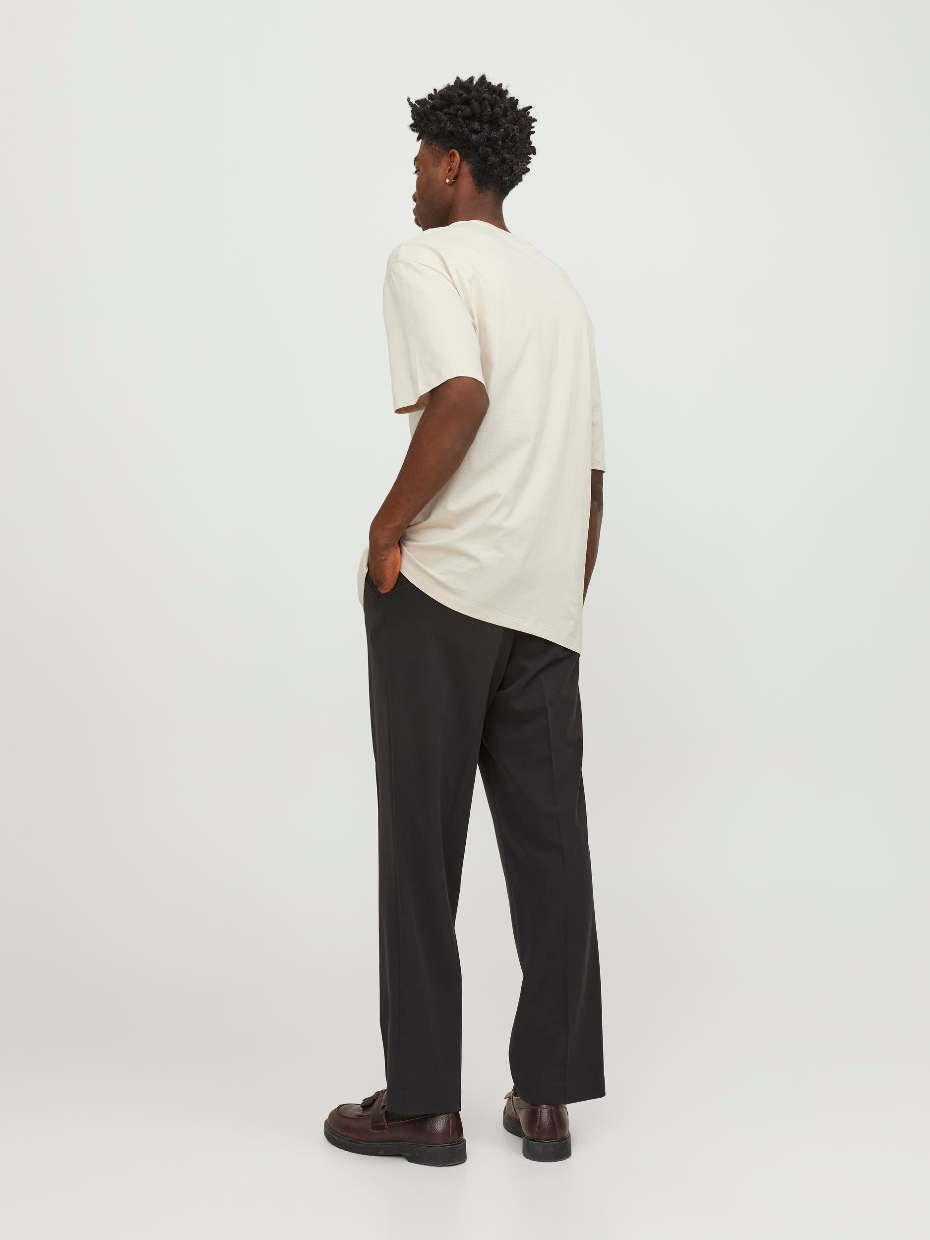 Jack & Jones Oversize-Shirt »JJEBRADLEY TEE SS O-NECK NOOS«, mit Rundhalsausschnitt