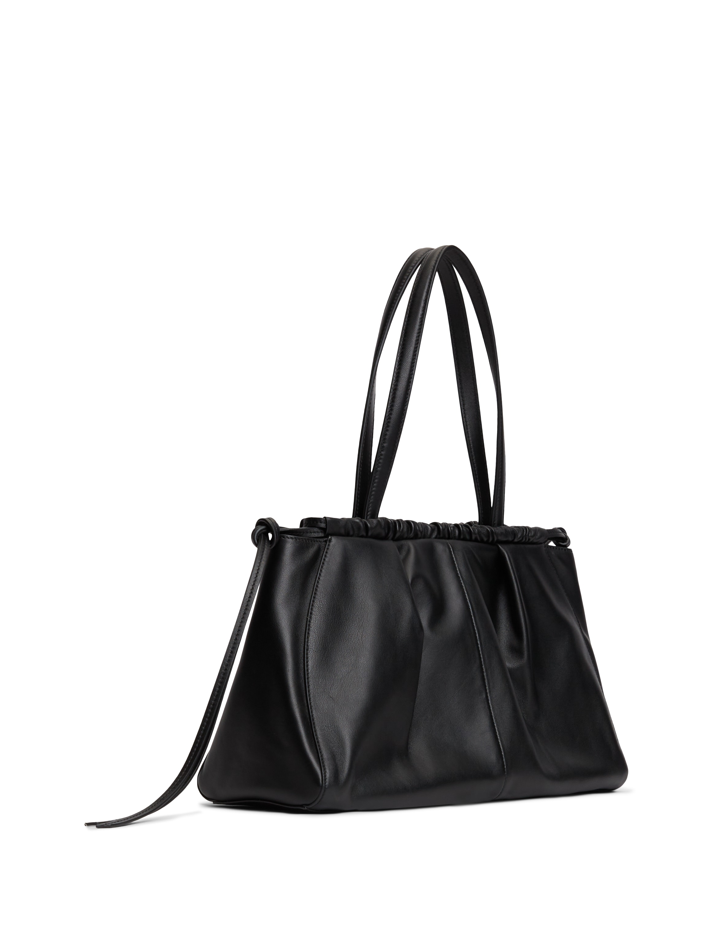 Tommy Hilfiger Hobo »SOFT LEATHER HOBO« Damen Handtasche, Tragetasche mit Kordelverschuss