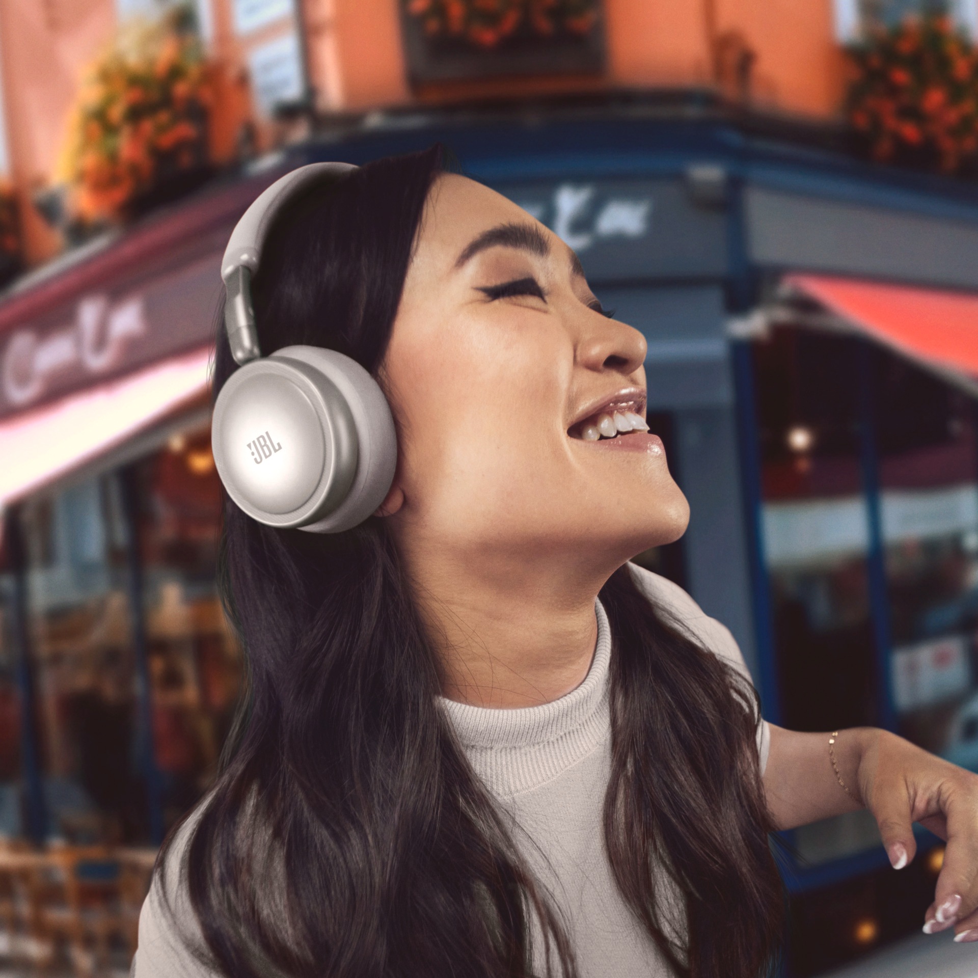 JBL On-Ear-Kopfhörer »LIVE 680NC« A2DP Bluetooth Active Noise Cancelling (ANC) | Freisprechfunktion | Wireless-Audio-Streaming Kabelloser On-Ear-Kopfhörer mit Noise-Cancelling