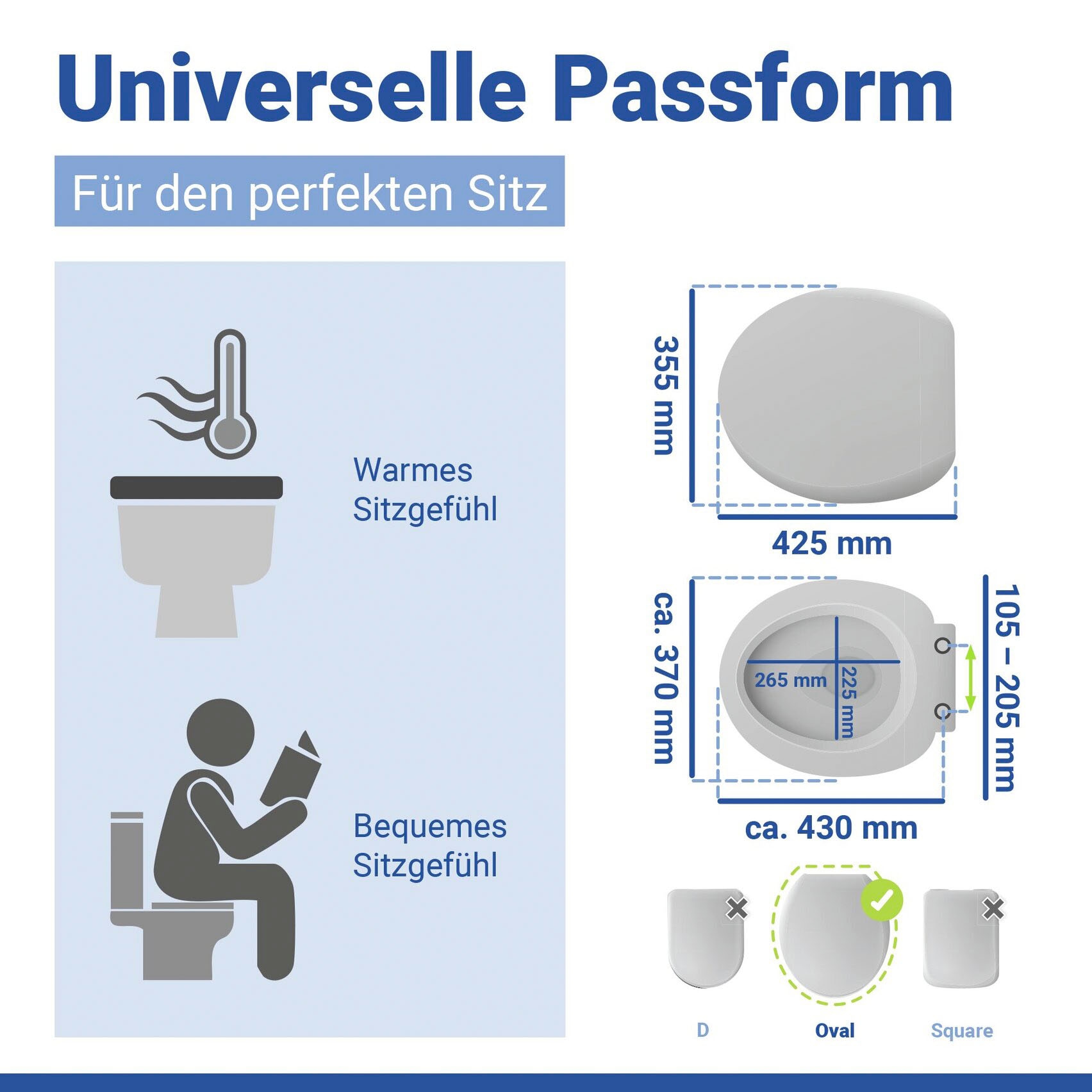 WENKO WC-Sitz »Bambusa« aus Bambus, mit Absenkautomatik, feuchtigkeitsresistent