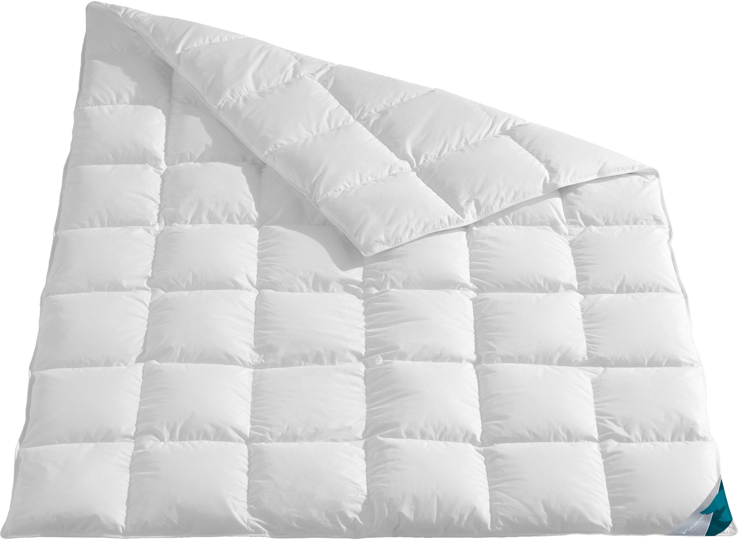 Haeussling Daunenbettdecke "Kuscheltraum, 135x200,155x220 & weitere Größen" normal Füllung 60Daunen40Federn 1 Stk. tlg. Hergestellt in Deutschland, Daunen der Klasse 1