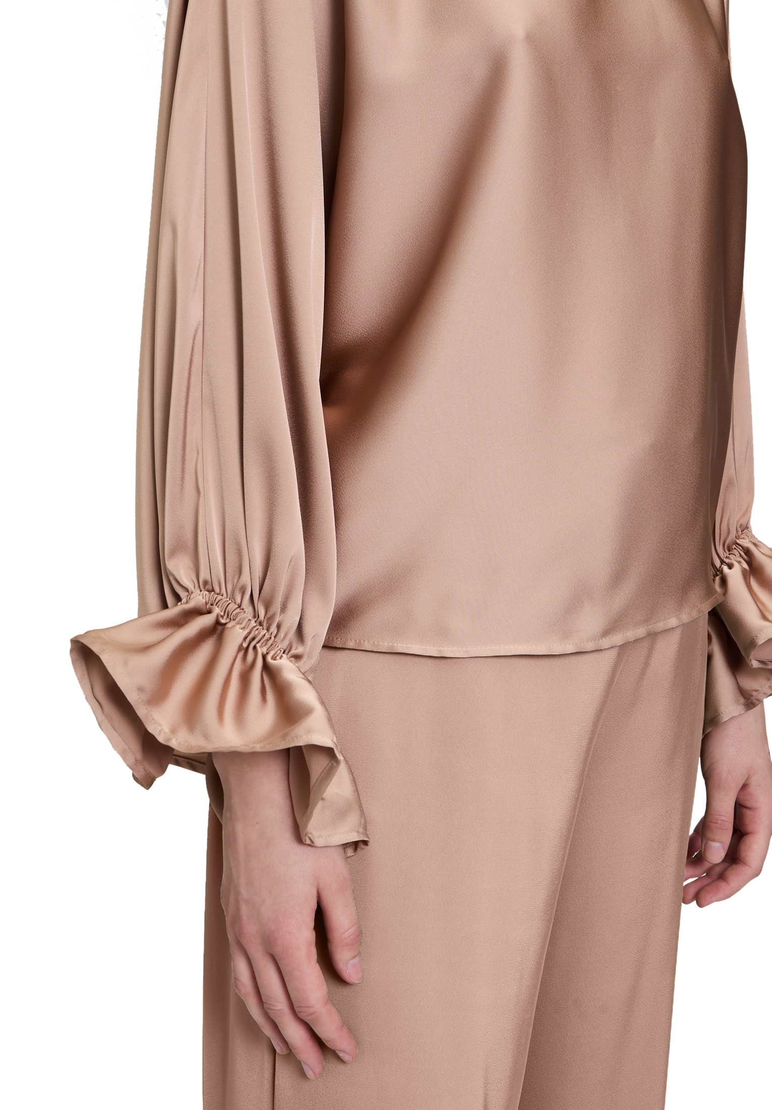 Vera Mont Satinbluse »Satin-Bluse mit Fledermausärmeln«