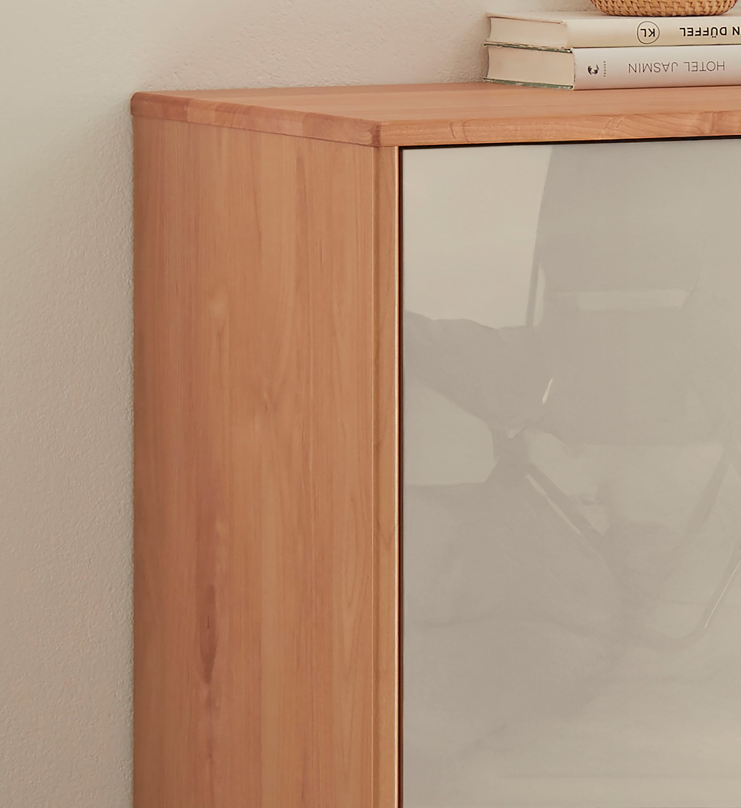 WIEMANN Kommode »Cardiff Sideboard, Wäscheschrank, teilmassiv Erle, 80 cm« Kommode 80x86x43 cm, braun, mit Dämpfung, MADE IN GERMANY,  verschiedenen Ausführungen, inklusive Einlegeboden