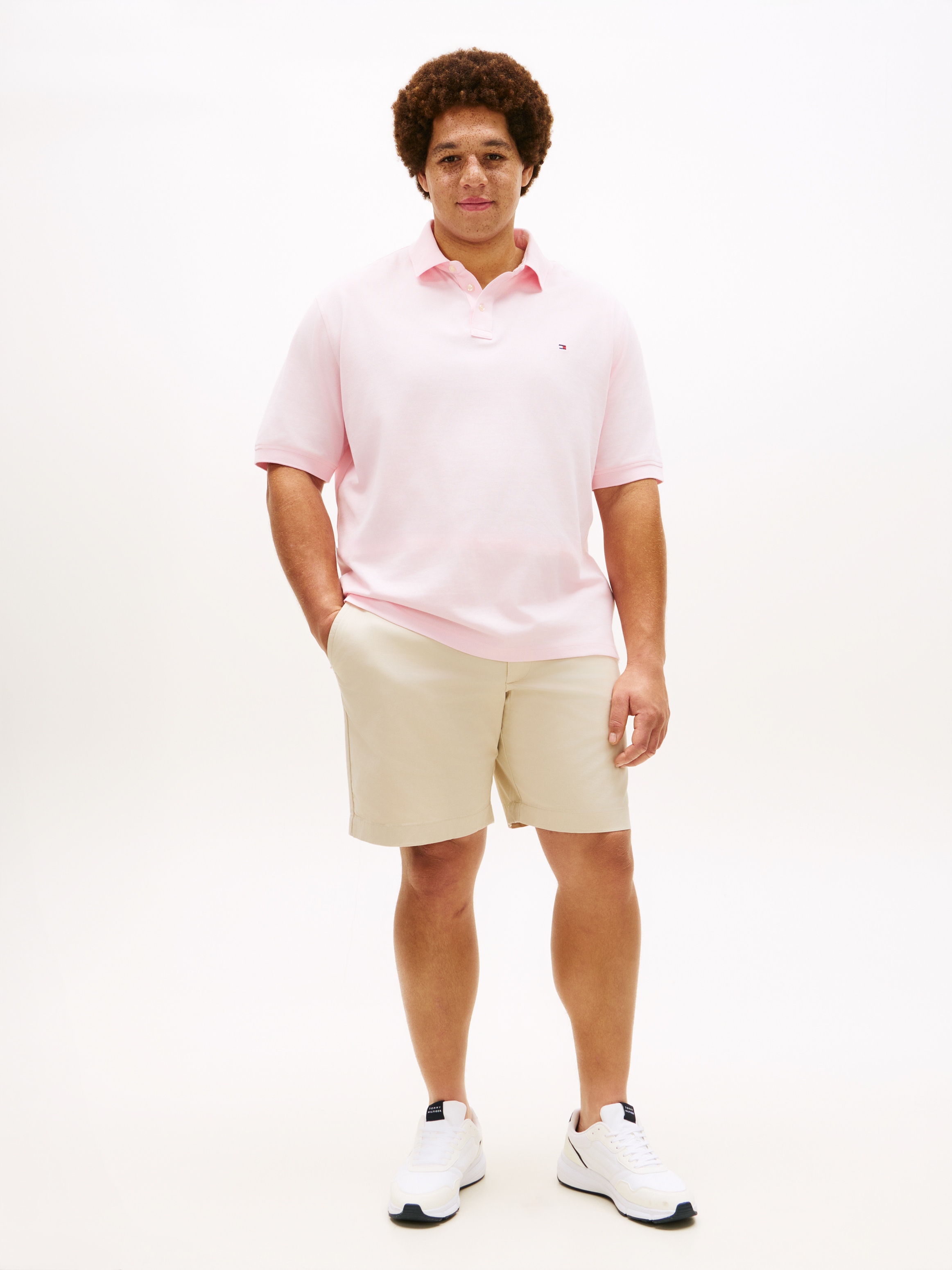 Tommy Hilfiger Big & Tall Poloshirt »1985 - REGULAR« elastisch, Regular Fit für große Größen