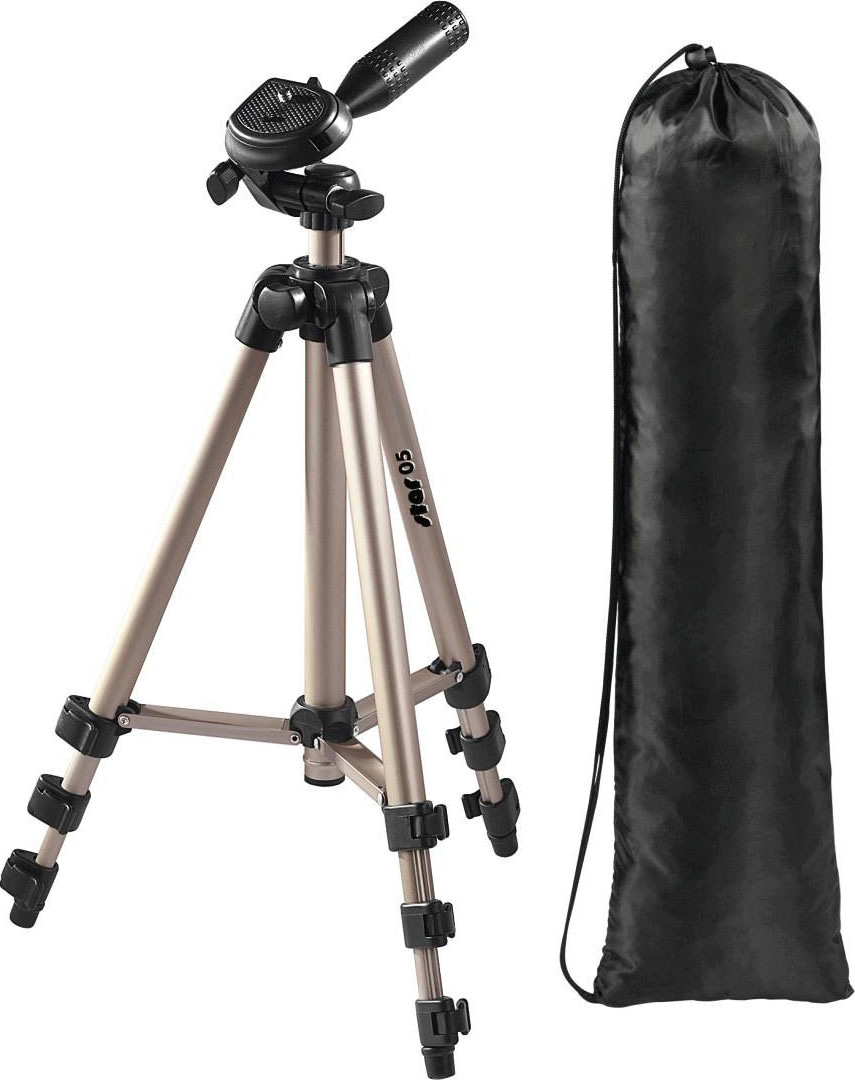 Dreibeinstativ »Dreibein Fotostativ Stativ f. Video/Foto Kamera Star 5 36,5-106,5cm«