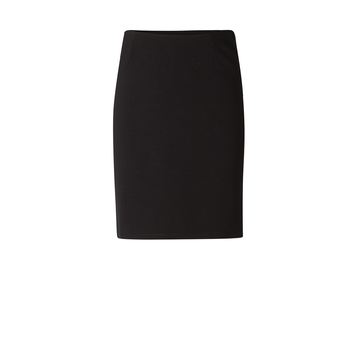 Base Level Curvy Bleistiftrock , kniefrei mit Viskose und Stretch
