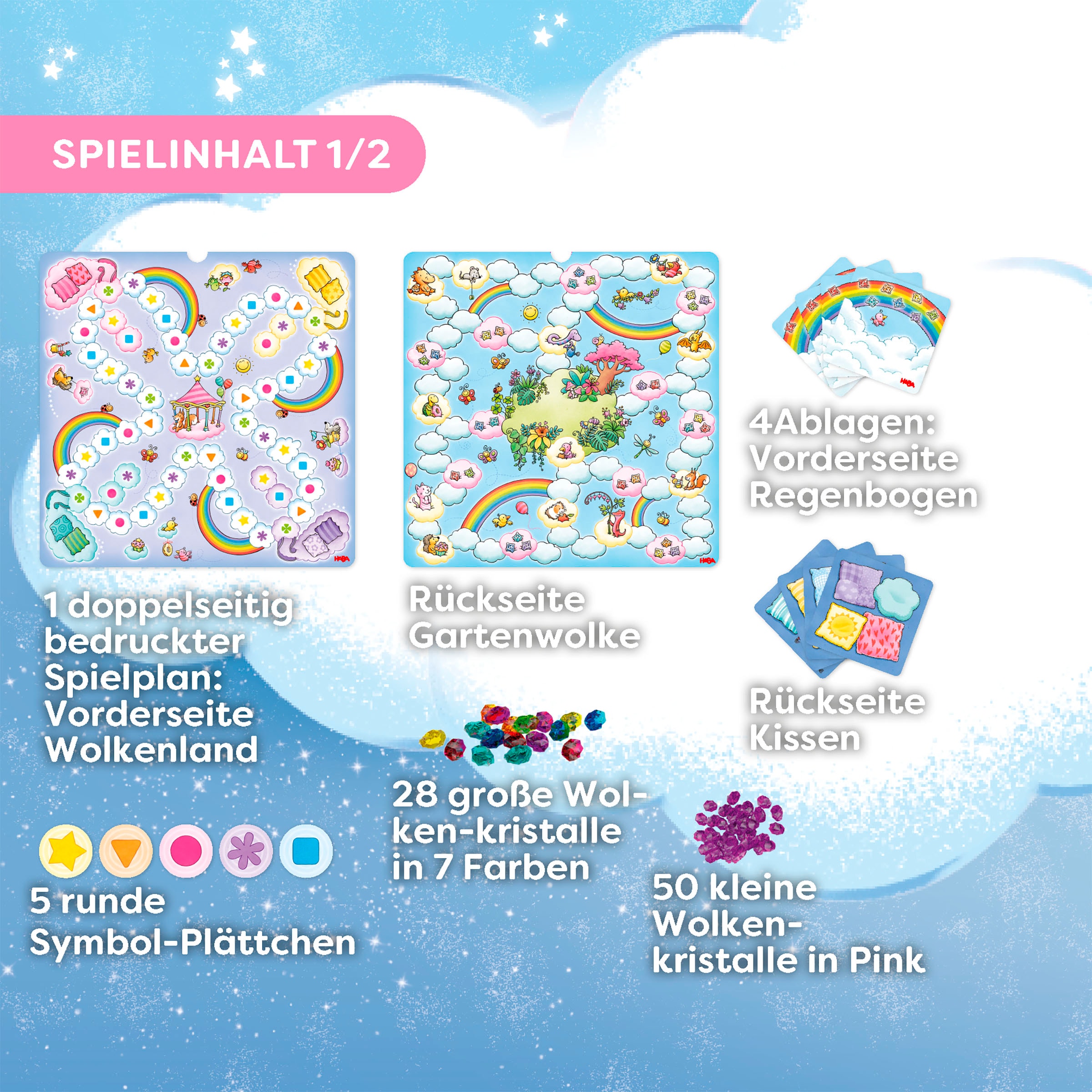 Haba Spielesammlung »Einhorn Glitzerglück Spielesammlung«