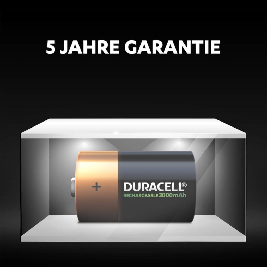 Duracell Akku »Rechargeable Mono/D/HR20«, Mono