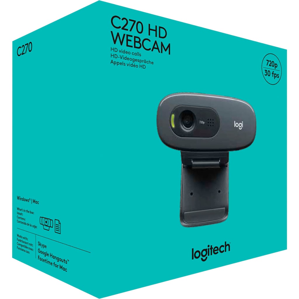 Logitech Webcam »C270«, HD