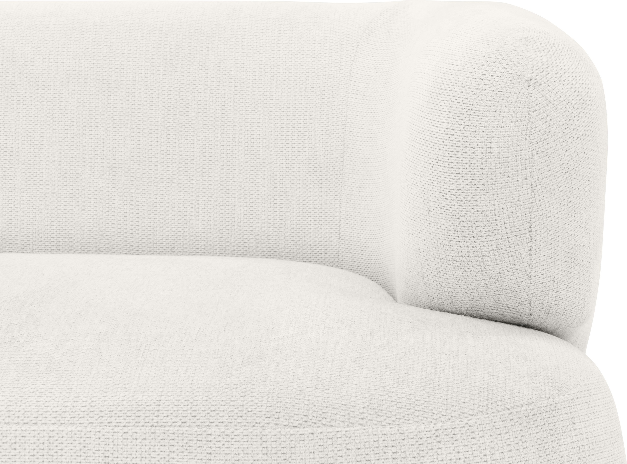 Home affaire 2-Sitzer »Tistam Runde Form,« perfektes Einzelstück, organische Form, Füße aus massivem Holze