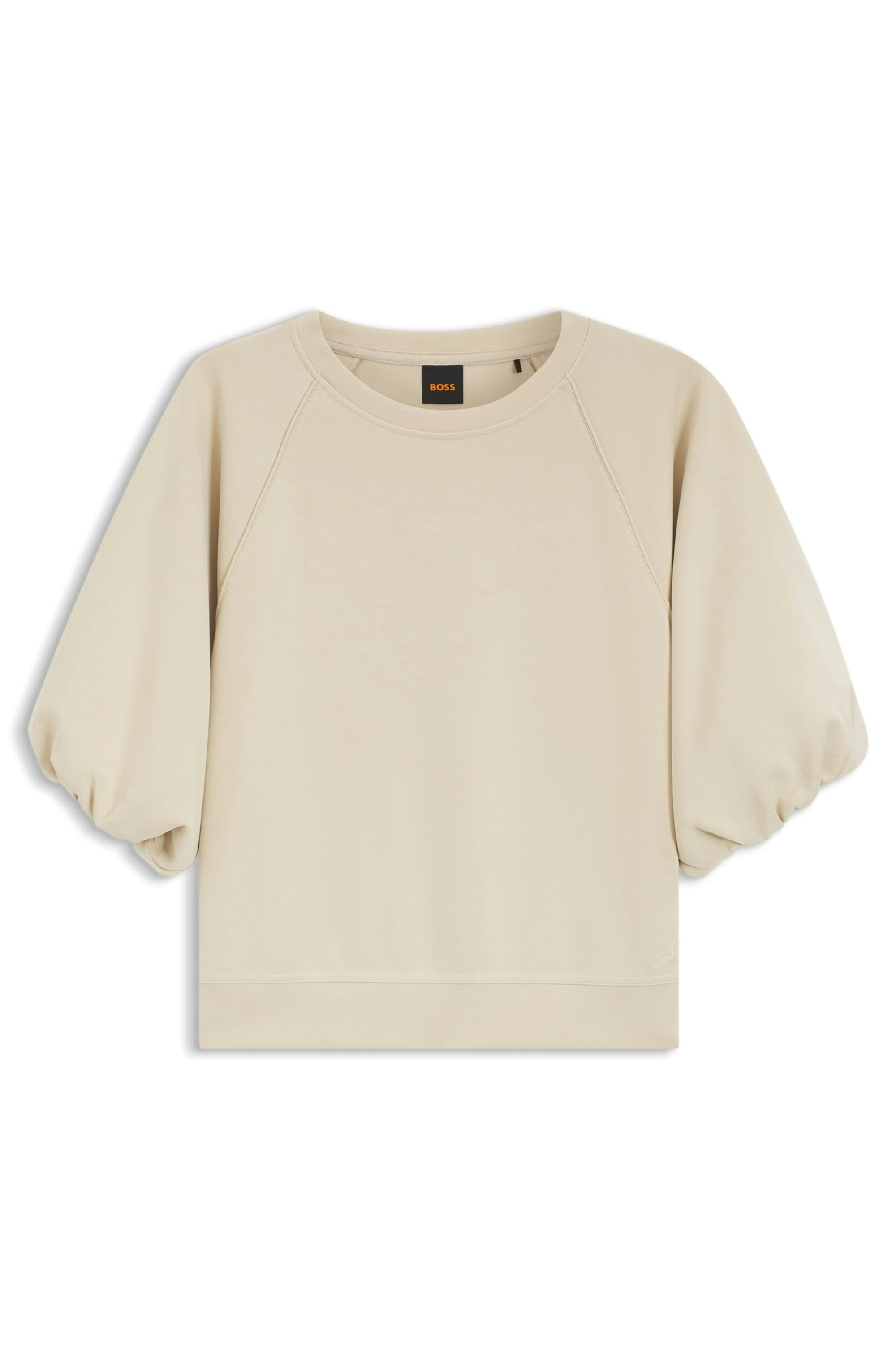 BOSS ORANGE Sweatshirt »Etami Premium Damenmode«, mit Ballonärmeln, oversize
