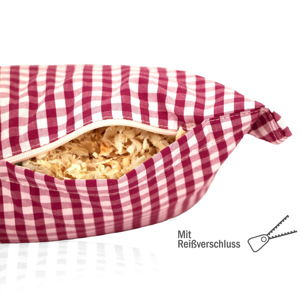 Zirbelino Duftkissen »Zirbenduftkissen«, Füllung: 100% Zirbenspäne, Bezug: 100% Baumwolle, (1 St.), mit reinen Zirbenspänen gefüllt - Made in Austria