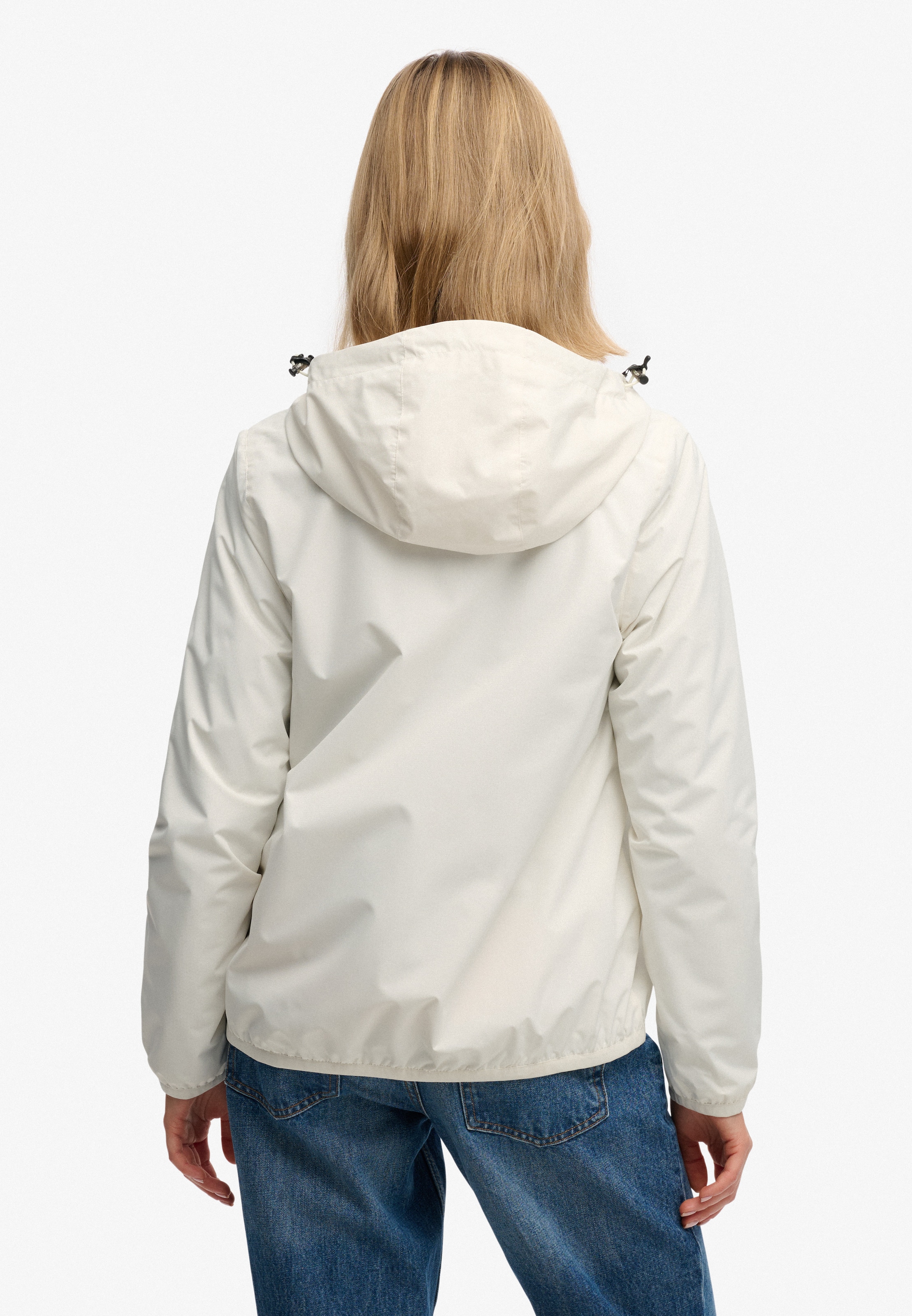 Superdry Outdoorjacke »ESSENTIAL TRI WINDBREAKER JKT« mit Kapuze Loose Fit, mit hochschließendem Kragen, aus Polyester