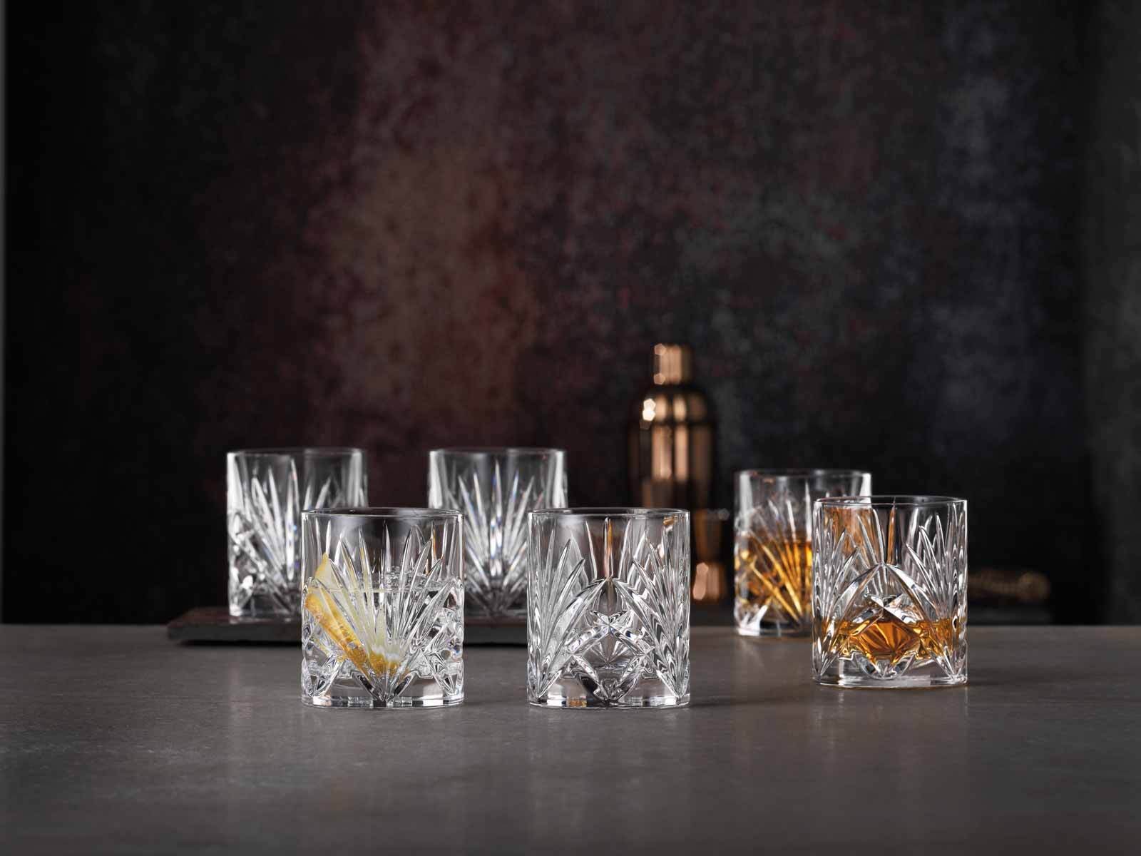 Nachtmann Whiskyglas »Whiskytumbler Palais 304 ml 6er Set transparent«